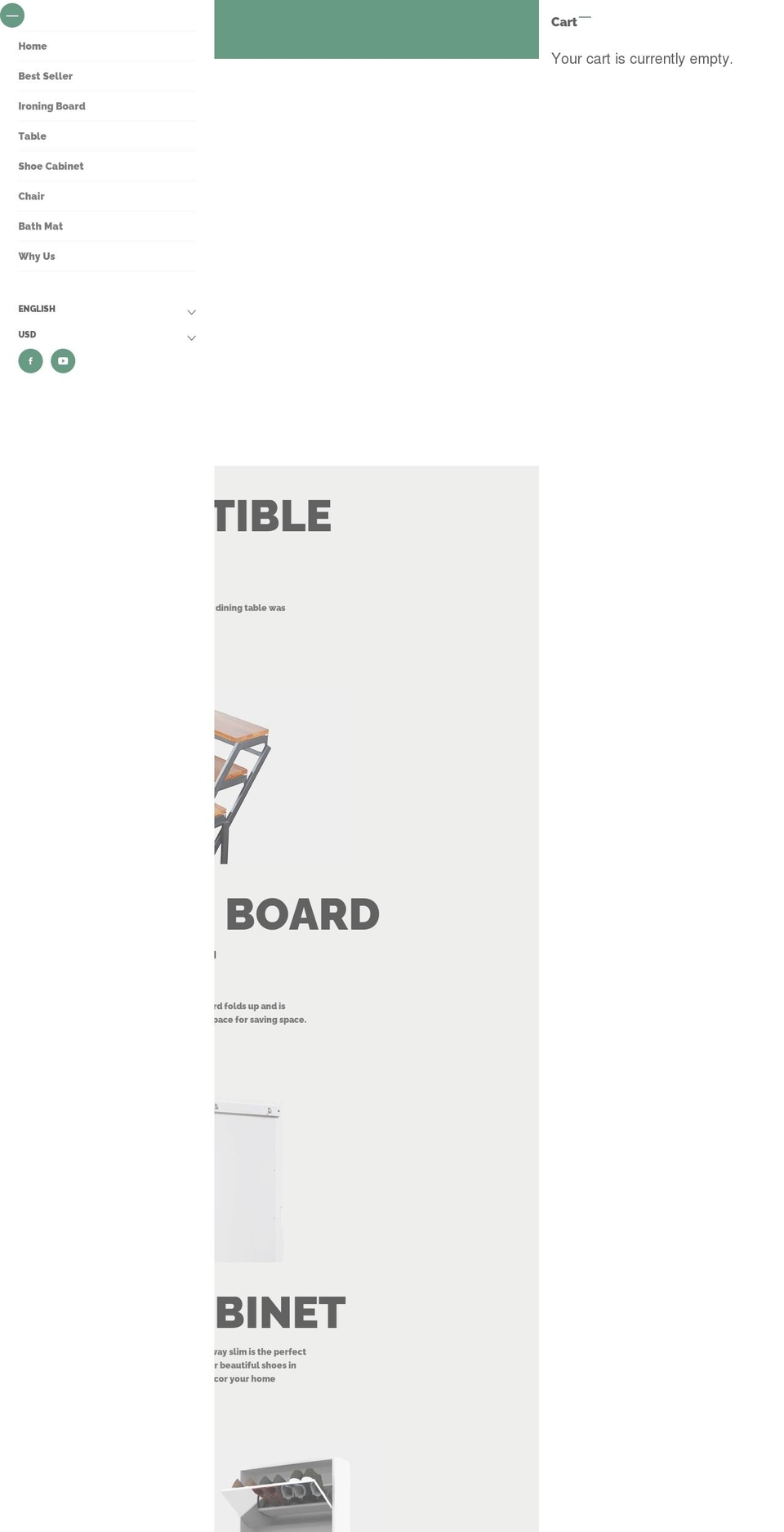 facilehome.myshopify.com shopify website screenshot