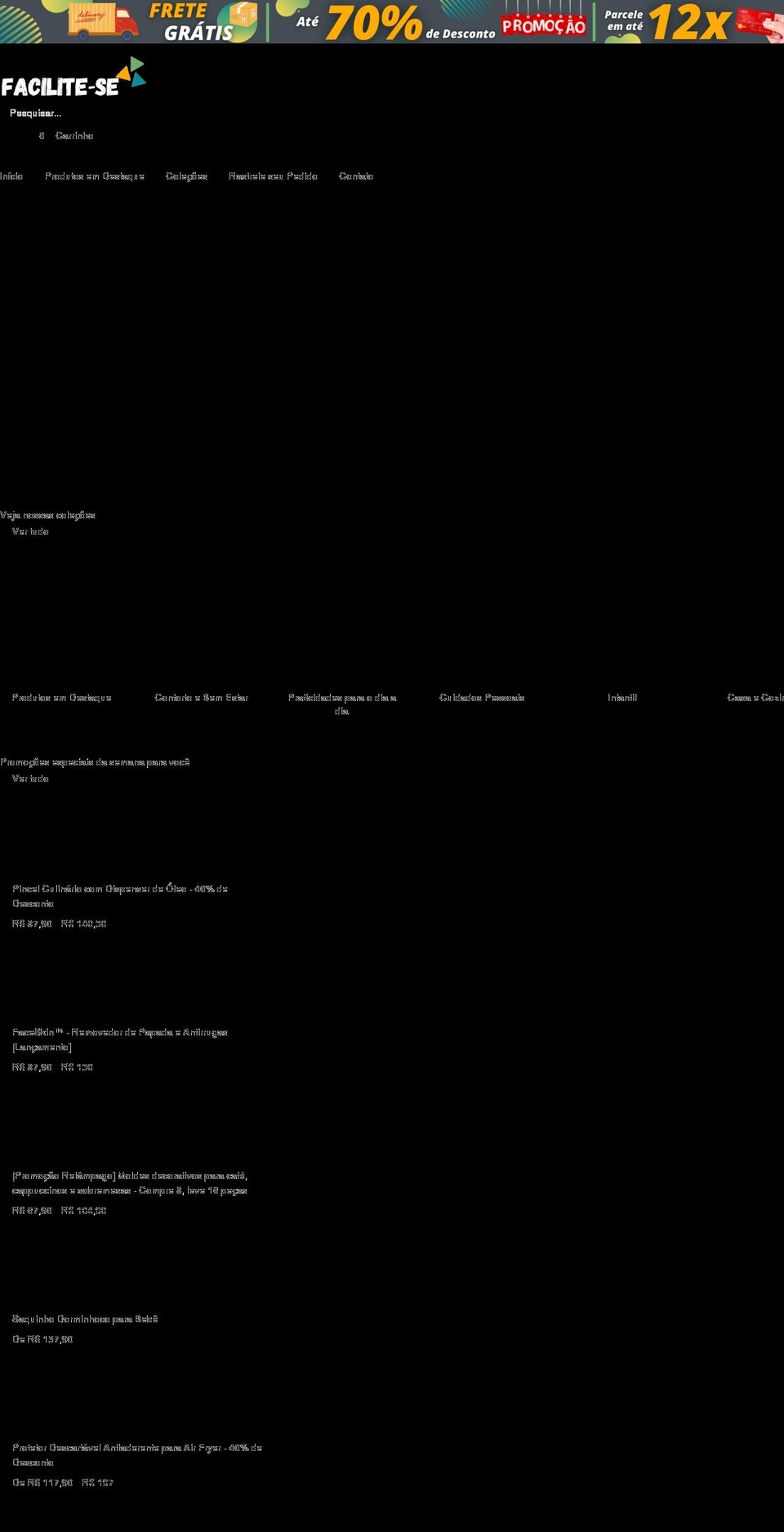 facilitese.com shopify website screenshot