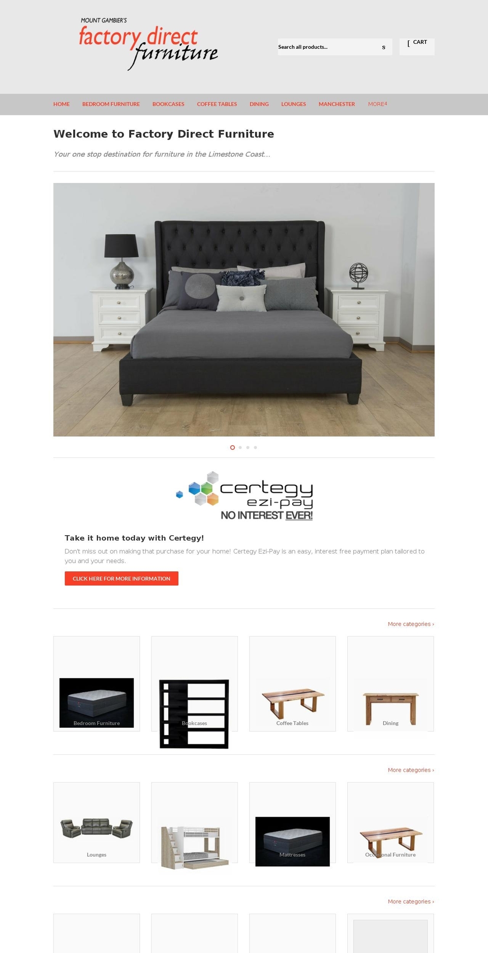 factorydirectfurniture.shop shopify website screenshot