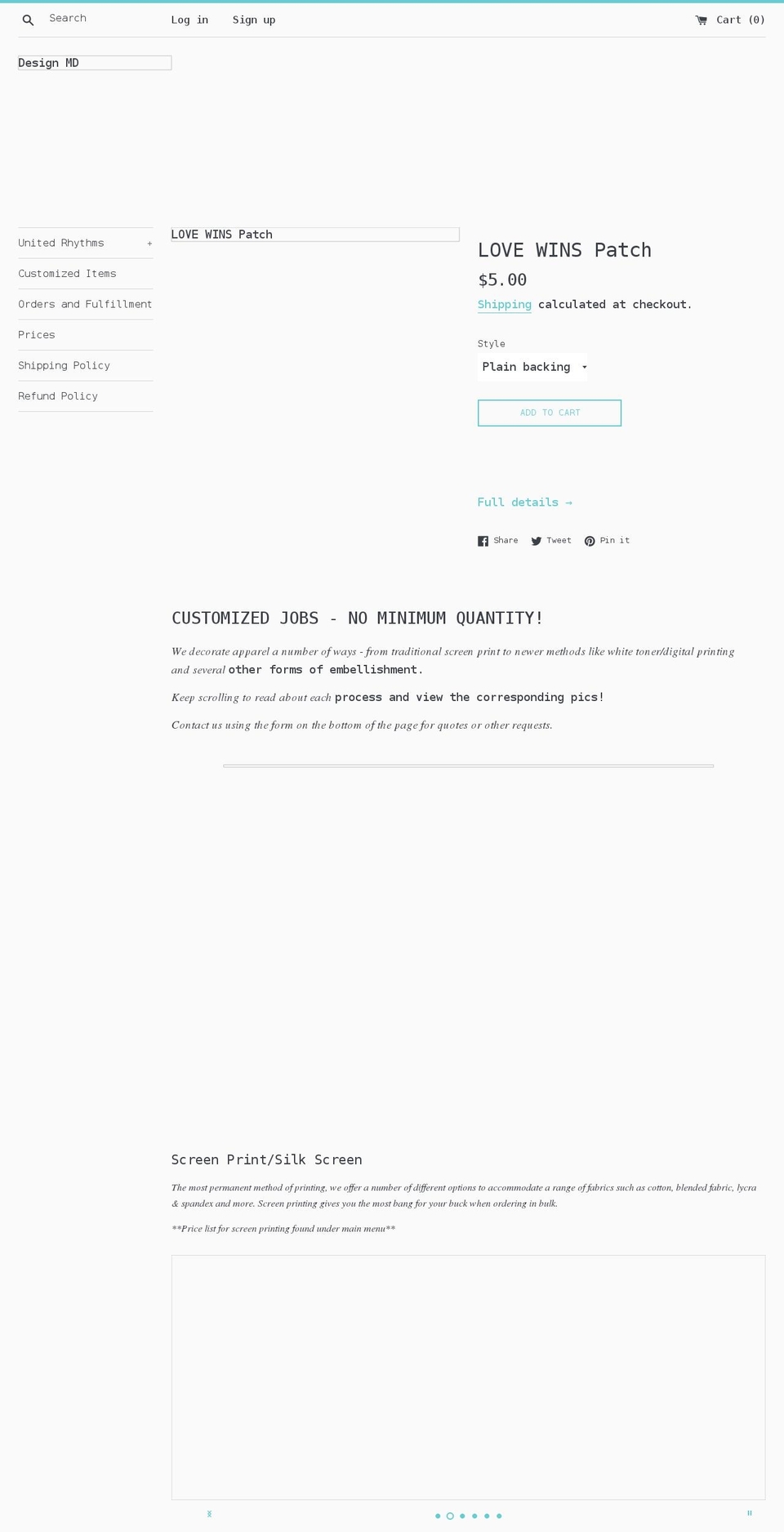 fad-lab.com — Shopify storefront screenshot