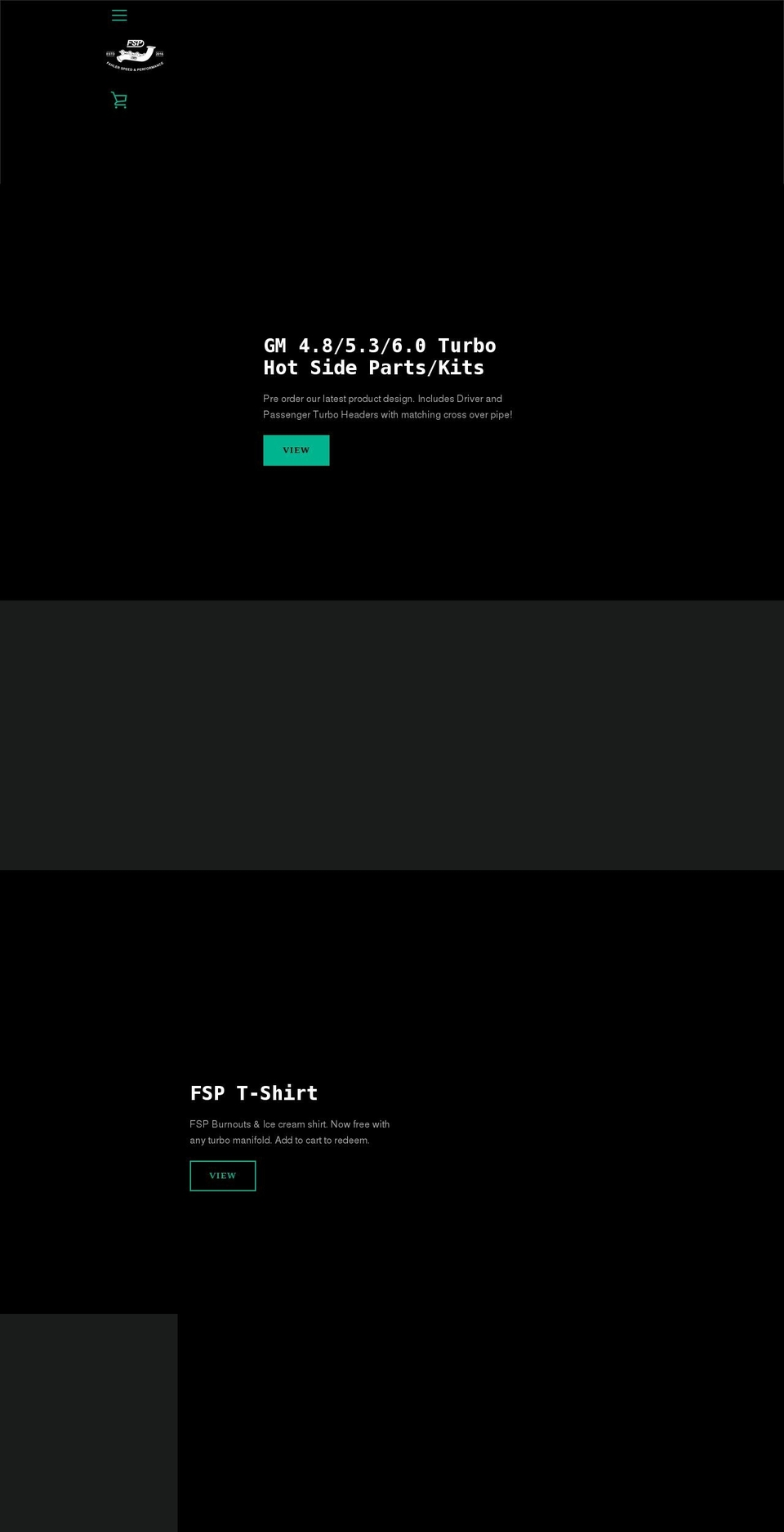 fahlersp.com — Shopify storefront screenshot