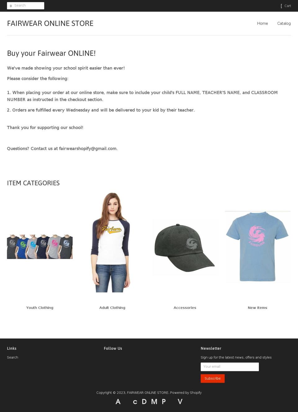 fairburn-avenue-boosters.myshopify.com shopify website screenshot