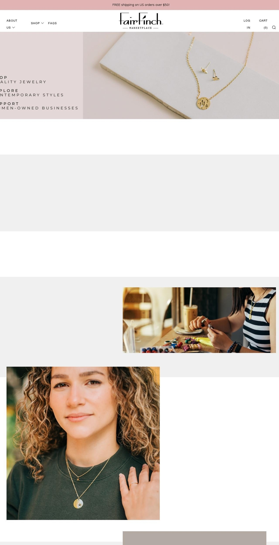 fairfinch.com shopify website screenshot