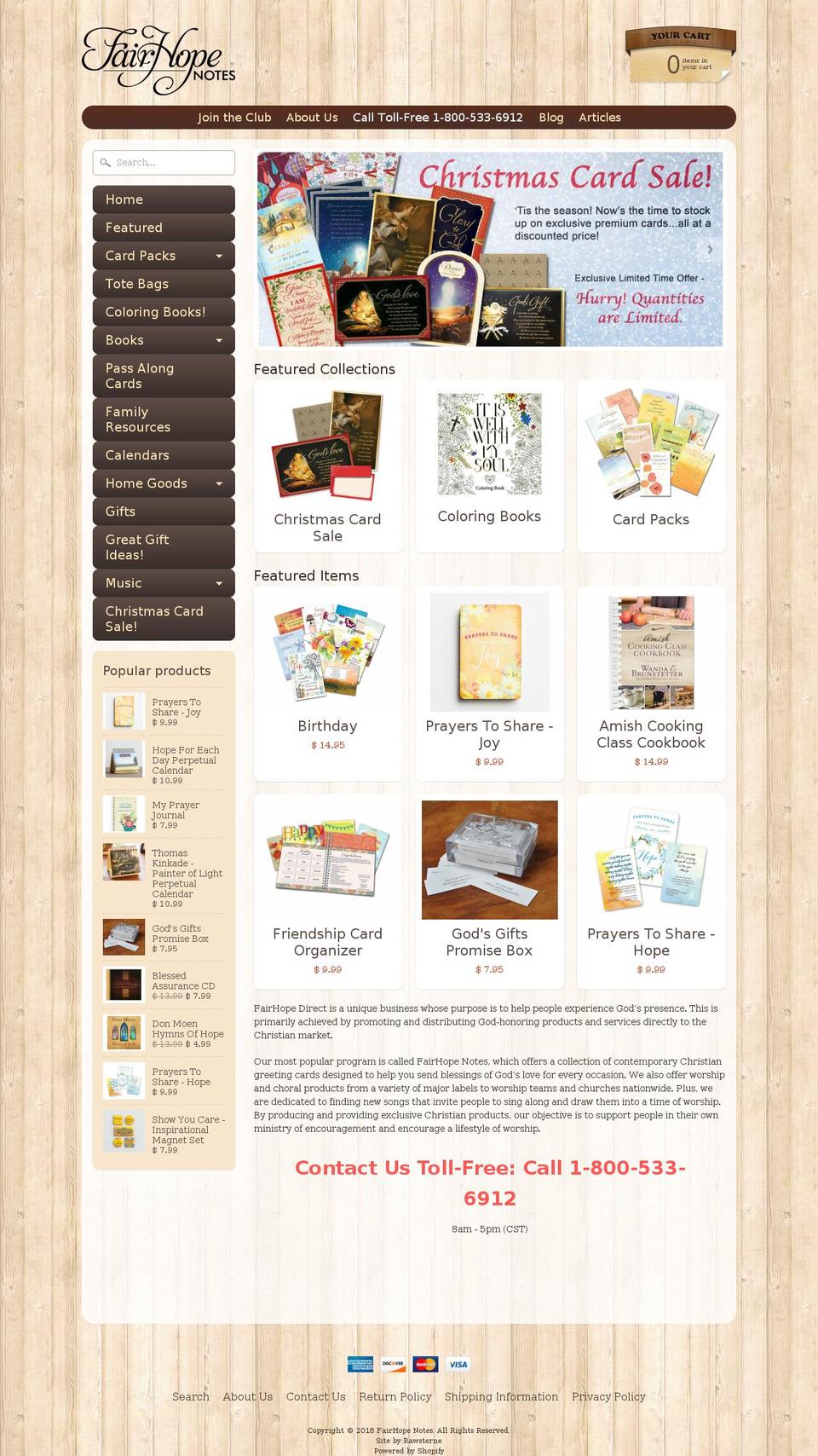 fairhopepromisepuzzle.com — Shopify storefront screenshot