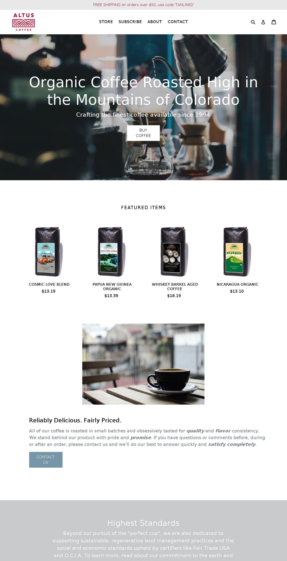 fairtradebv.com — Shopify storefront screenshot