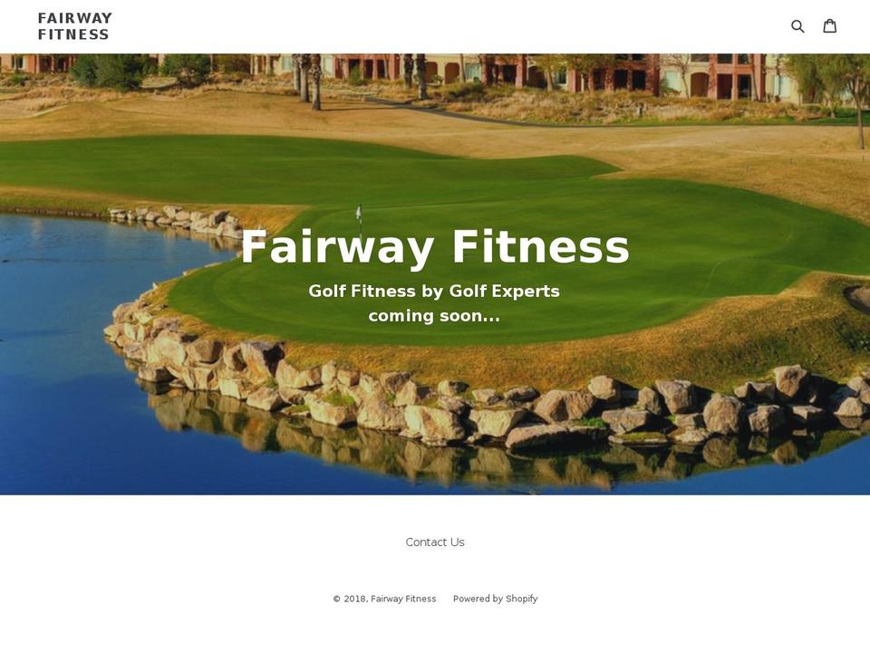 fairwayfitness.com — Shopify storefront screenshot