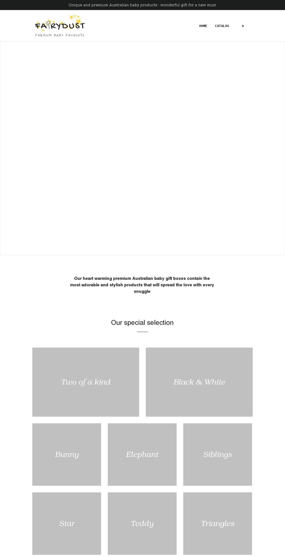fairy-dust.shop shopify website screenshot