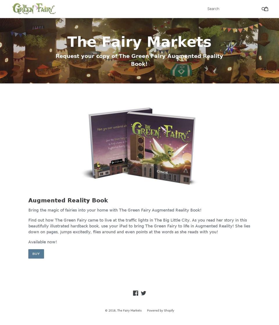 fairymarkets.com — Shopify storefront screenshot