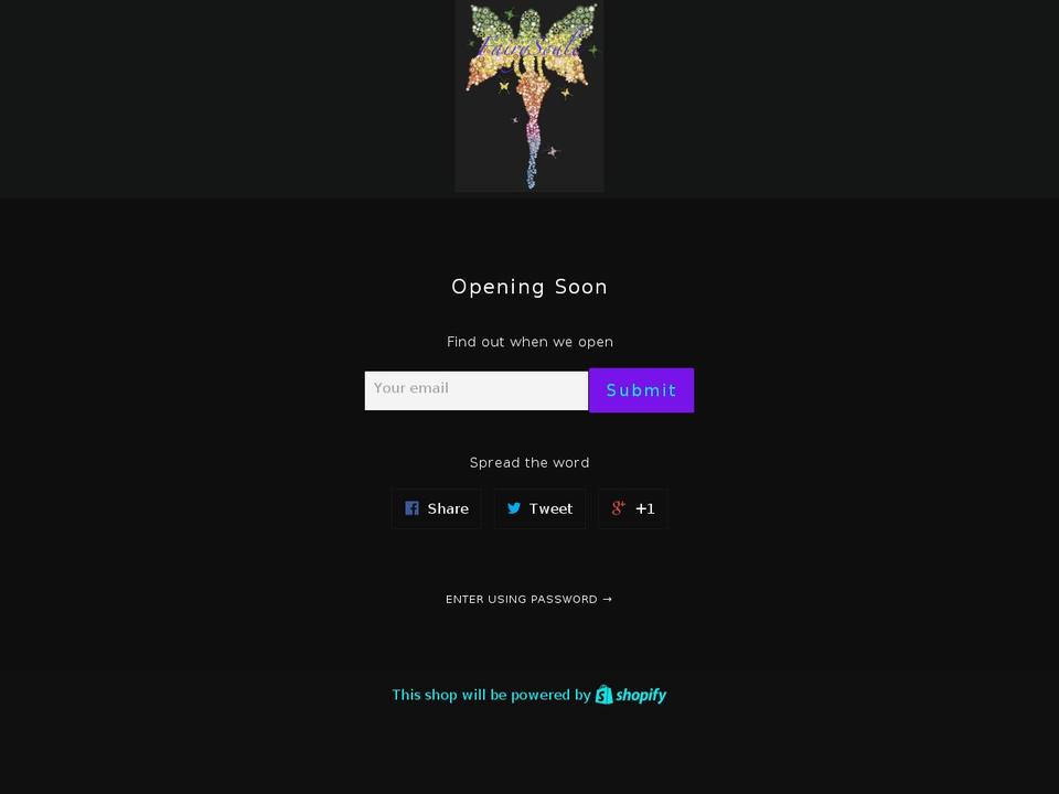 fairysoule.com — Shopify storefront screenshot