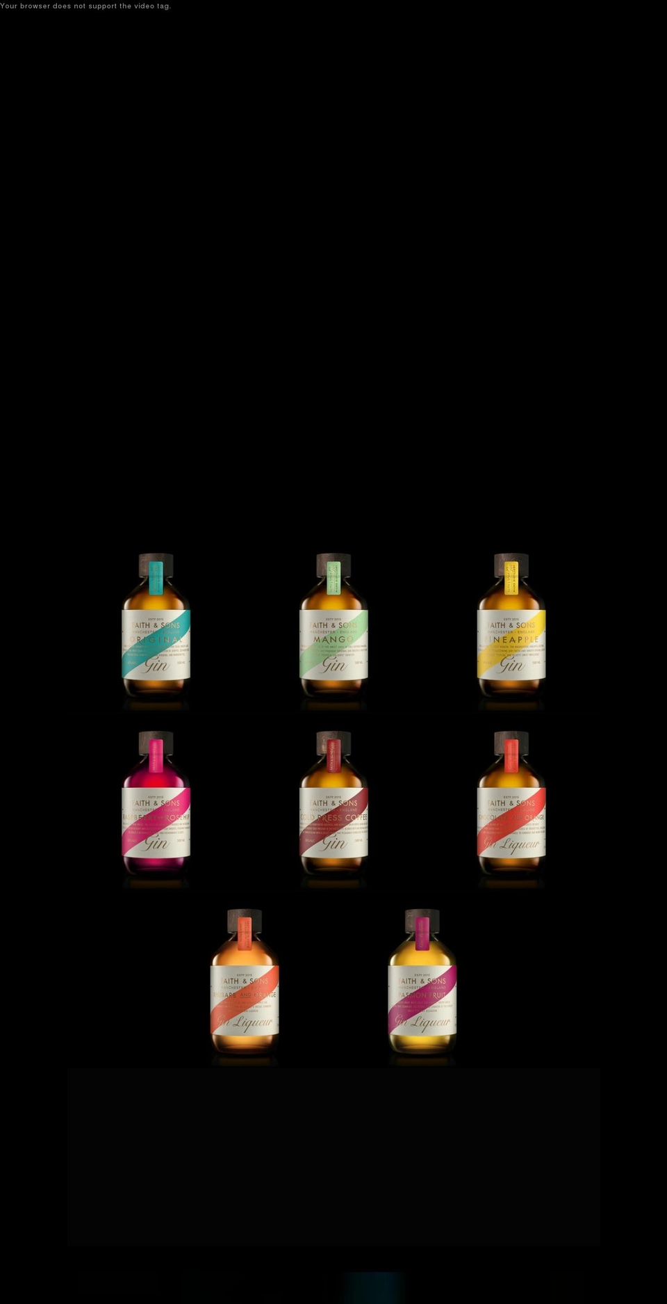 faithandsons.co.uk shopify website screenshot