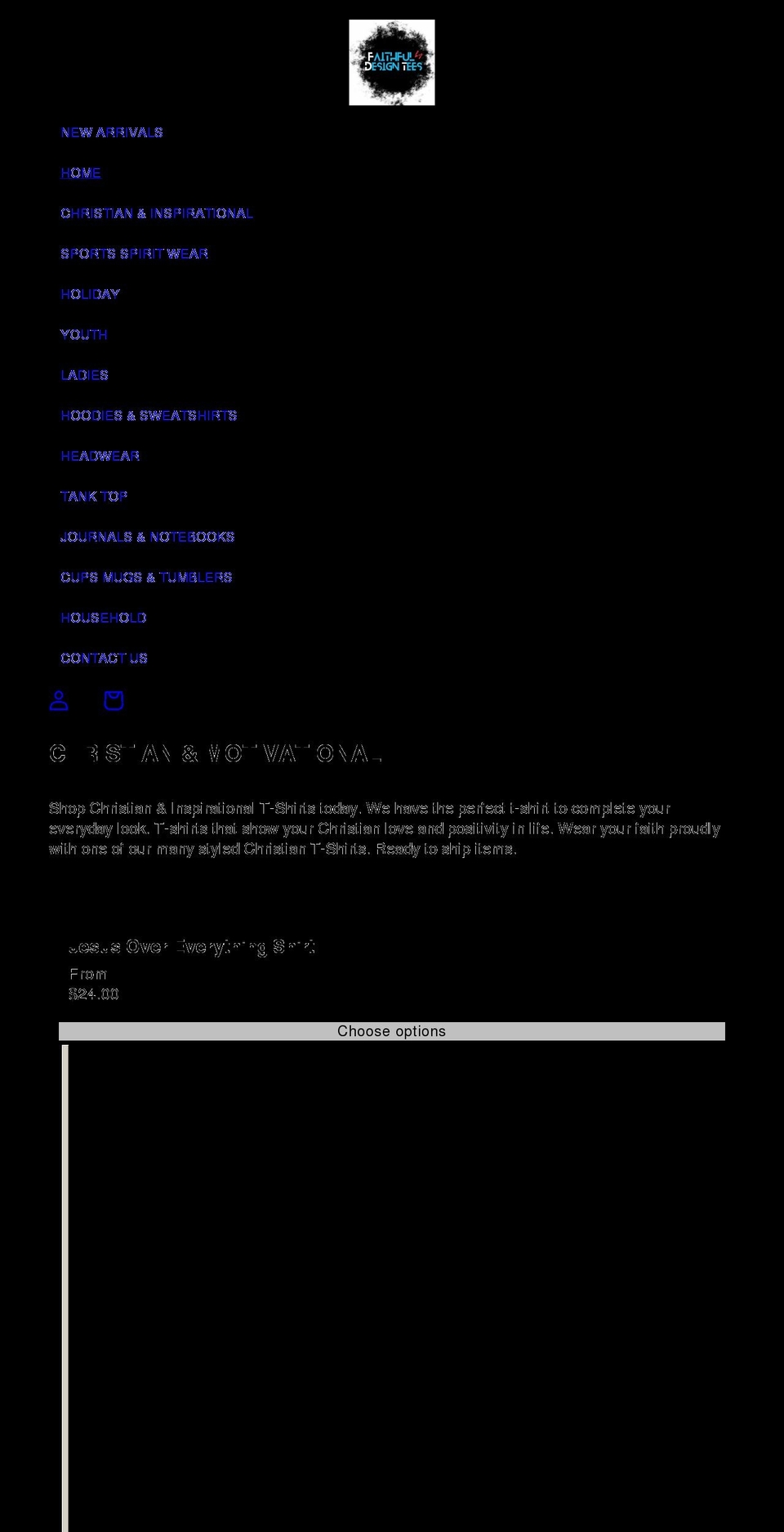 faithfulbydesignmd.com shopify website screenshot