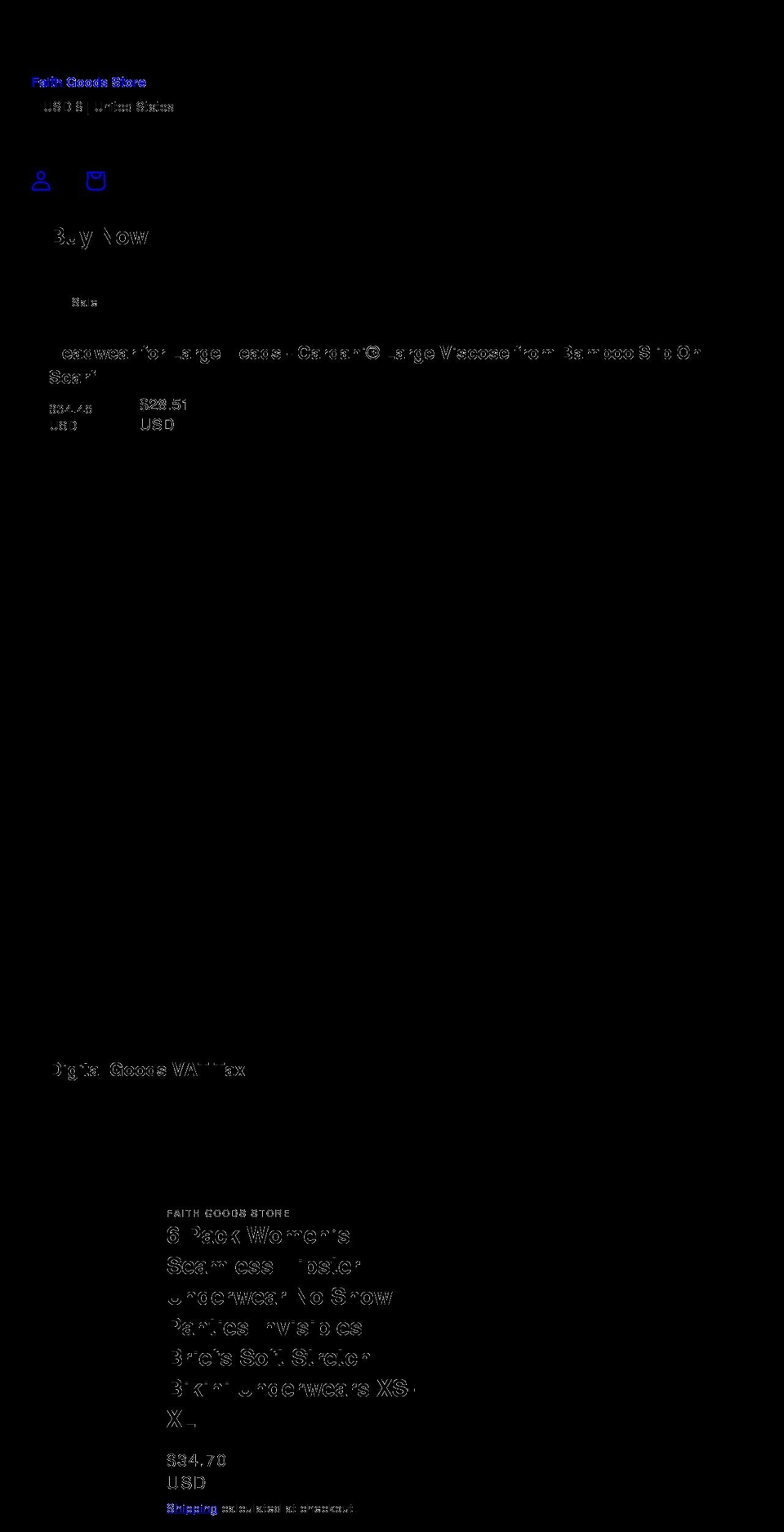 faithgoods.com.co shopify website screenshot