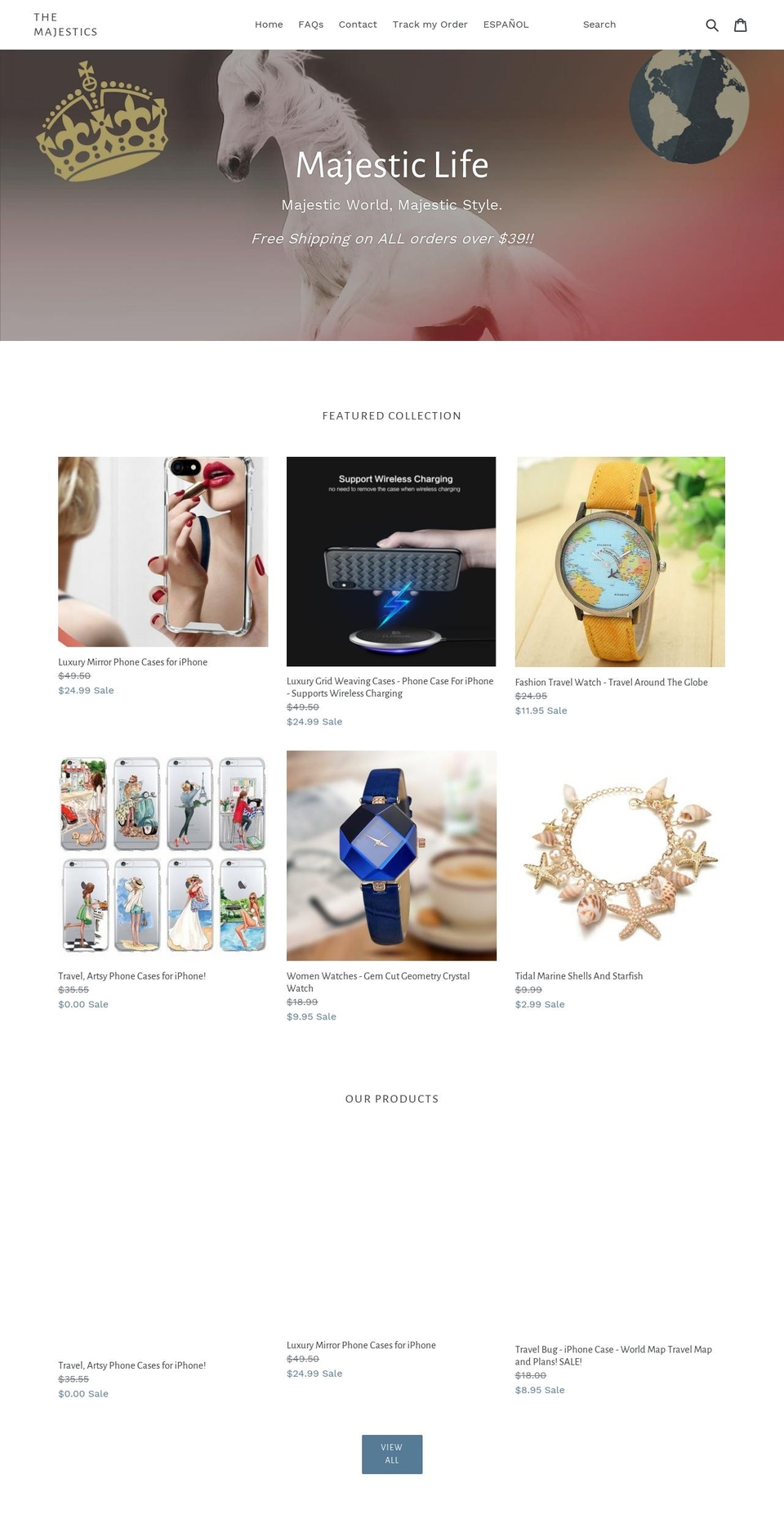 faithliving.net shopify website screenshot
