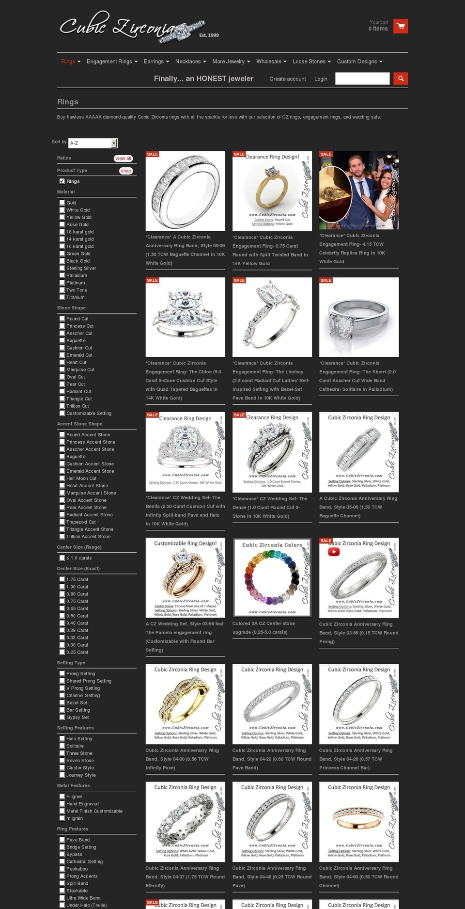 Back to Black (9\/24\/15) Copy of React (Amir Jan) 2 Shopify theme site example fakediamondring.com