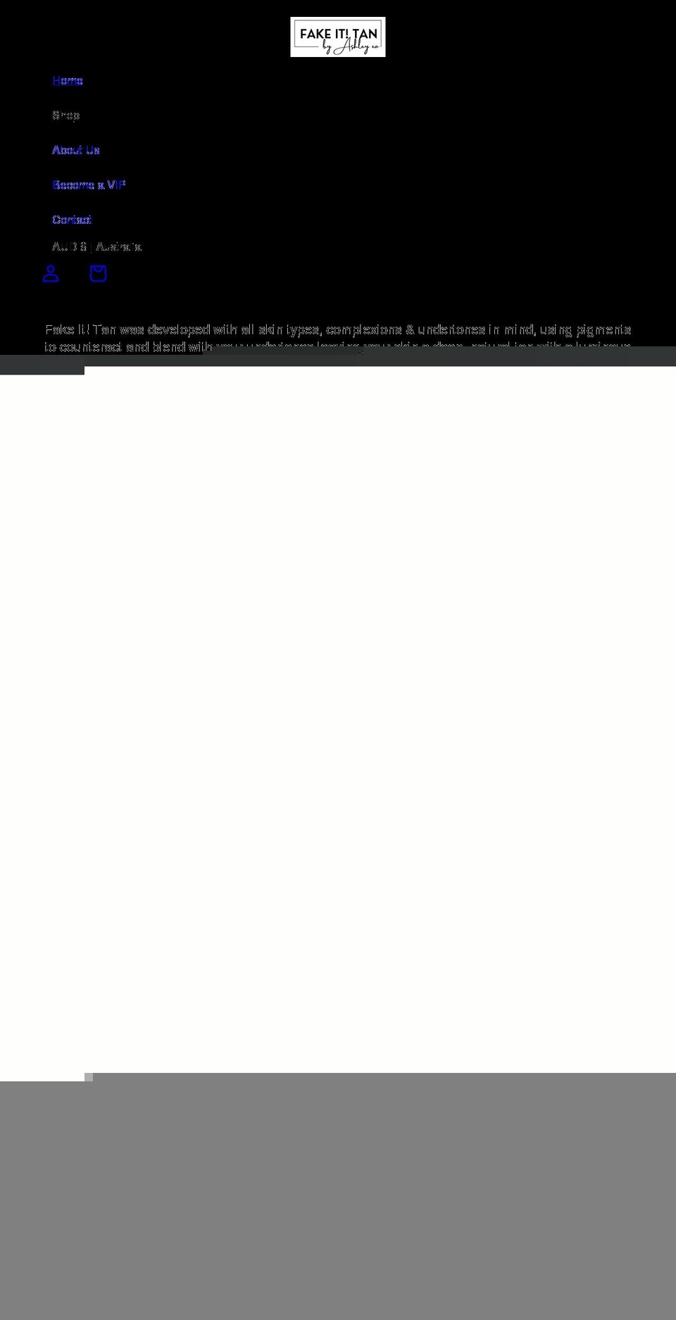 fakeittan.com shopify website screenshot