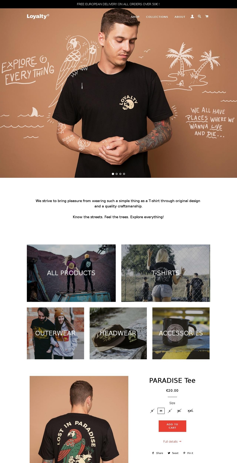 fakeloyalty.com shopify website screenshot