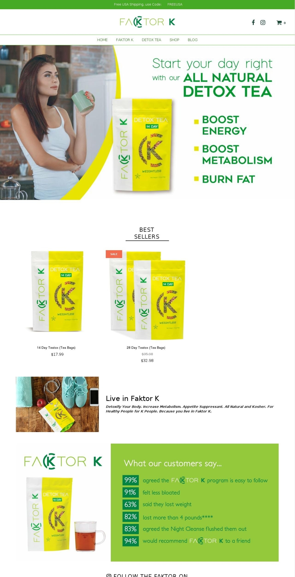 faktork.com shopify website screenshot