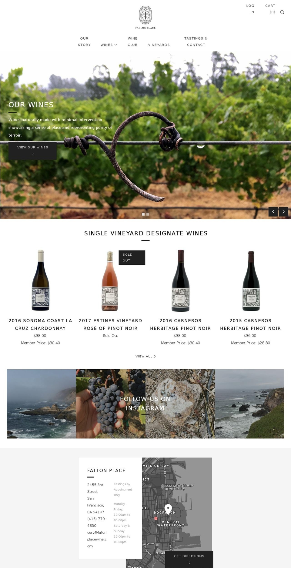 fallonplace.com — Shopify storefront screenshot