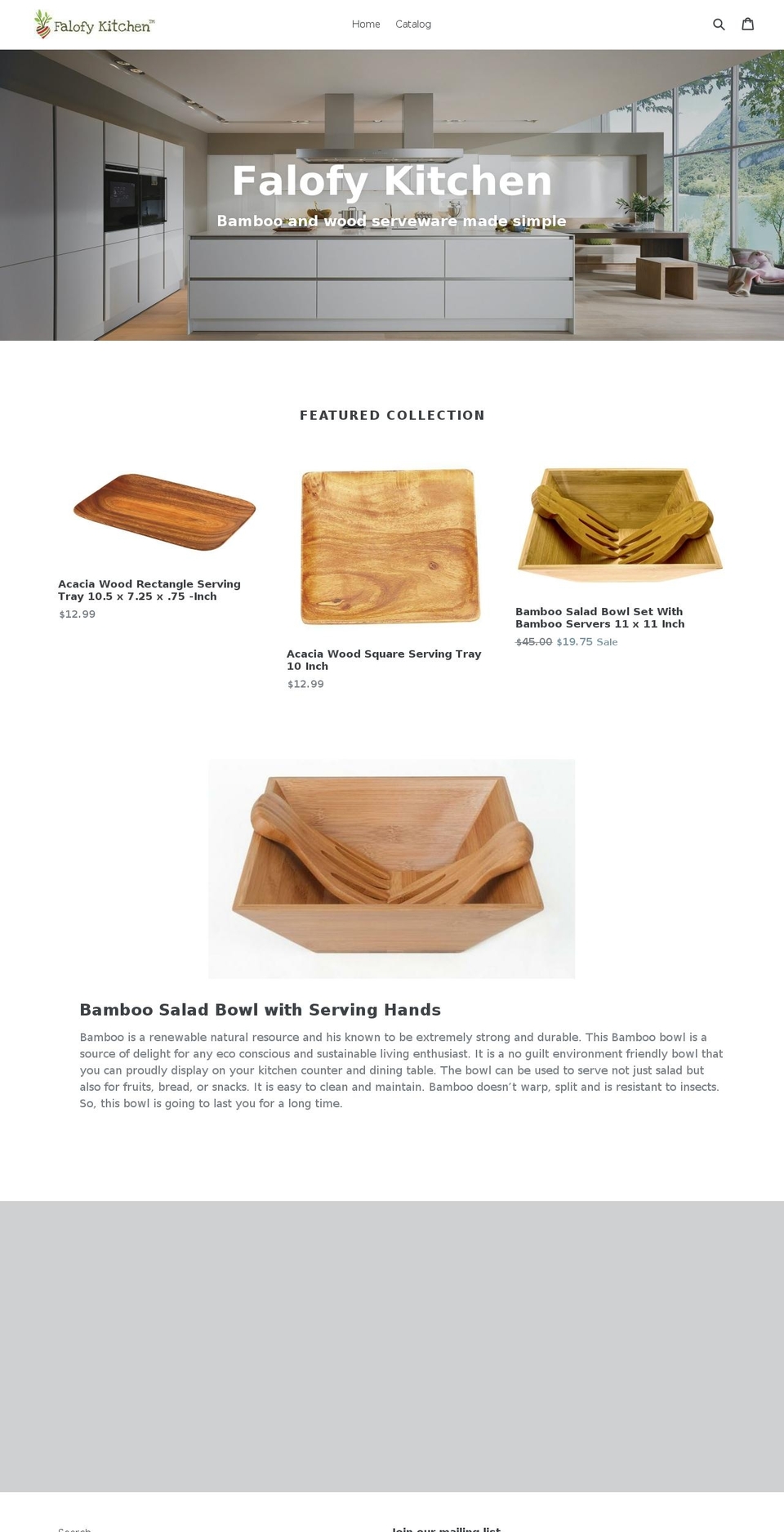 falofy.com — Shopify storefront screenshot