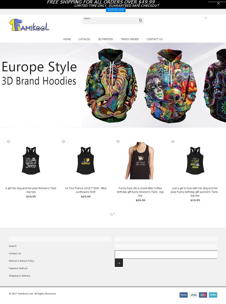 famikool.com — Shopify storefront screenshot