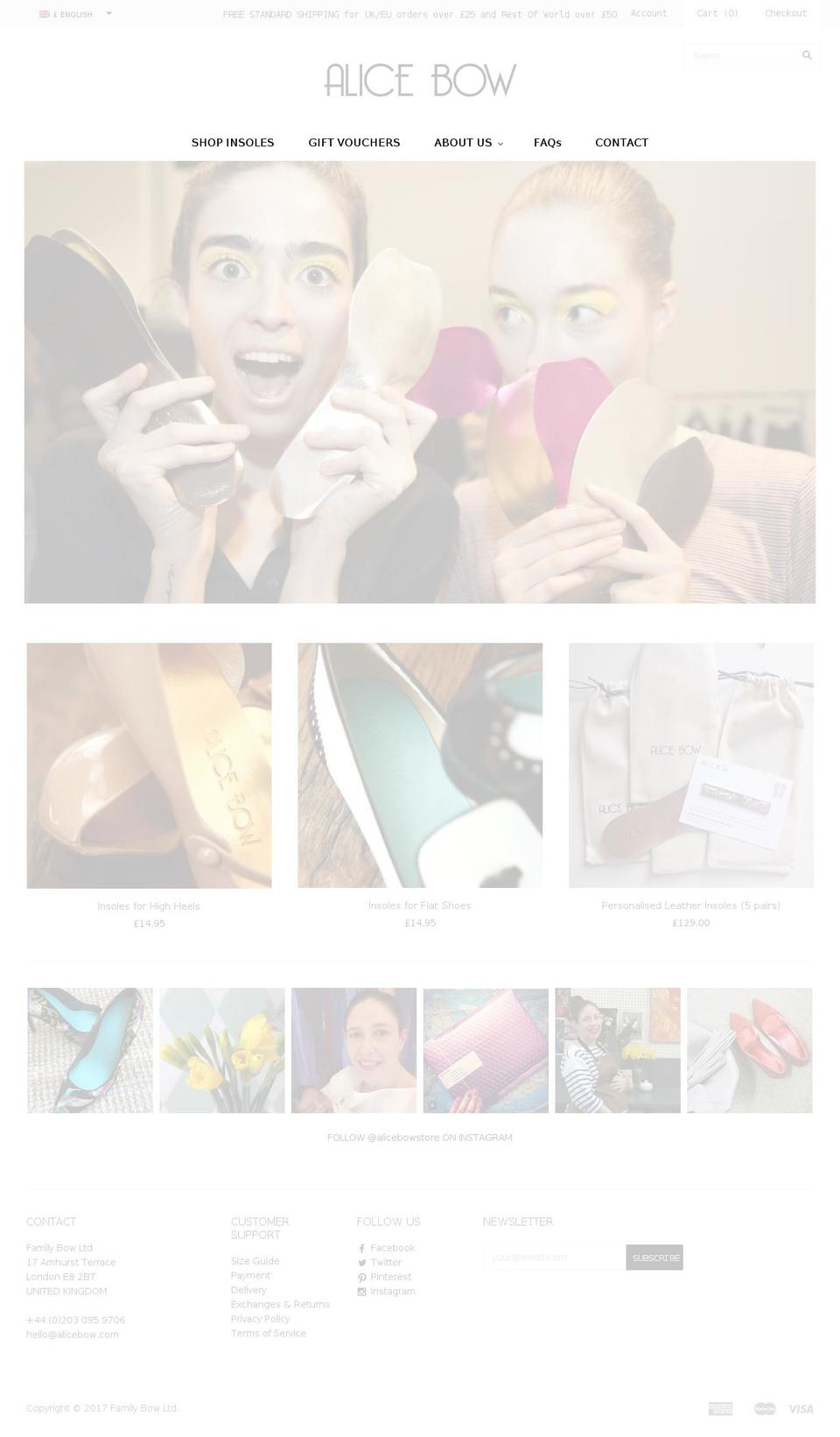 familybow.com shopify website screenshot