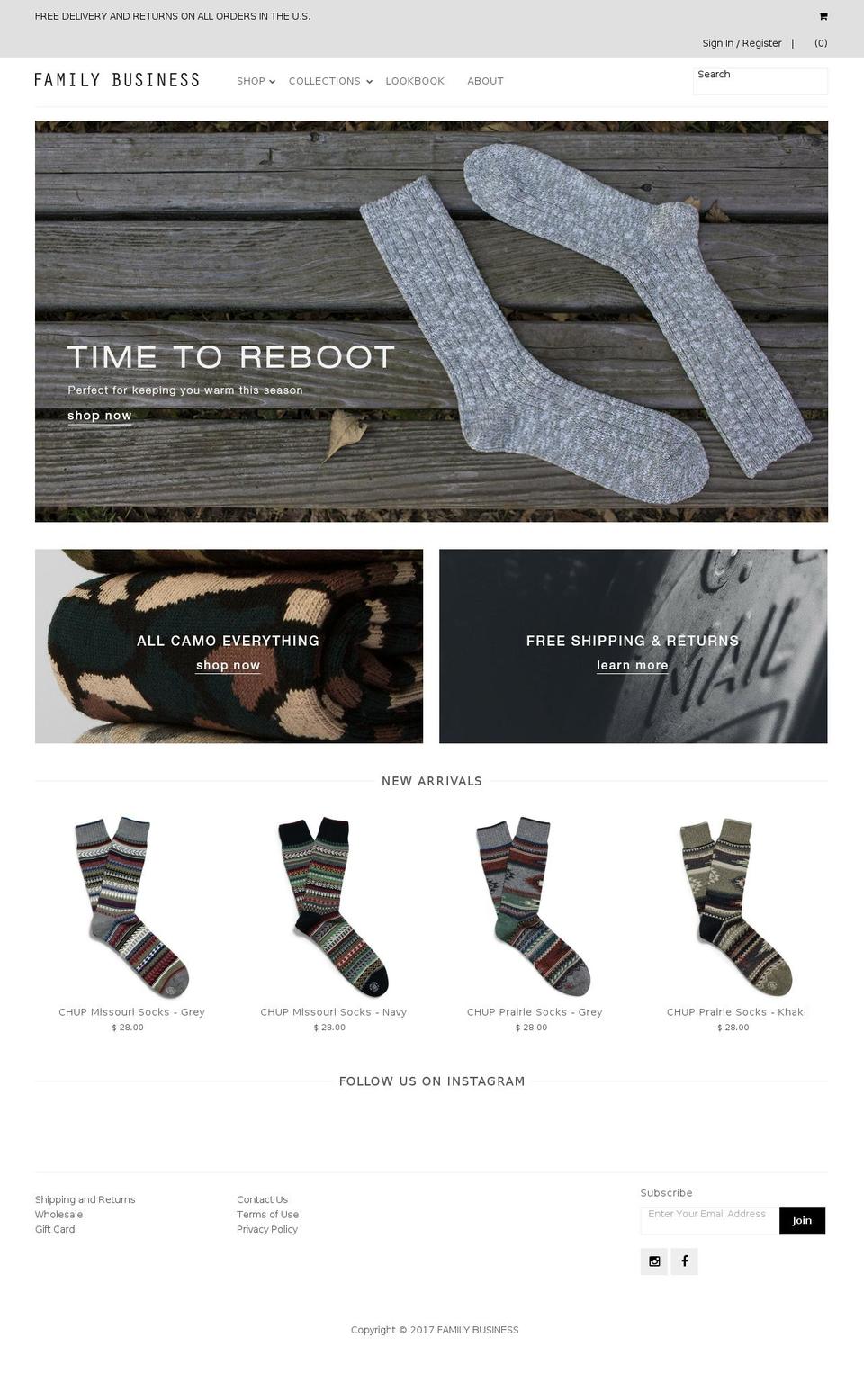 familybusinessny.com shopify website screenshot