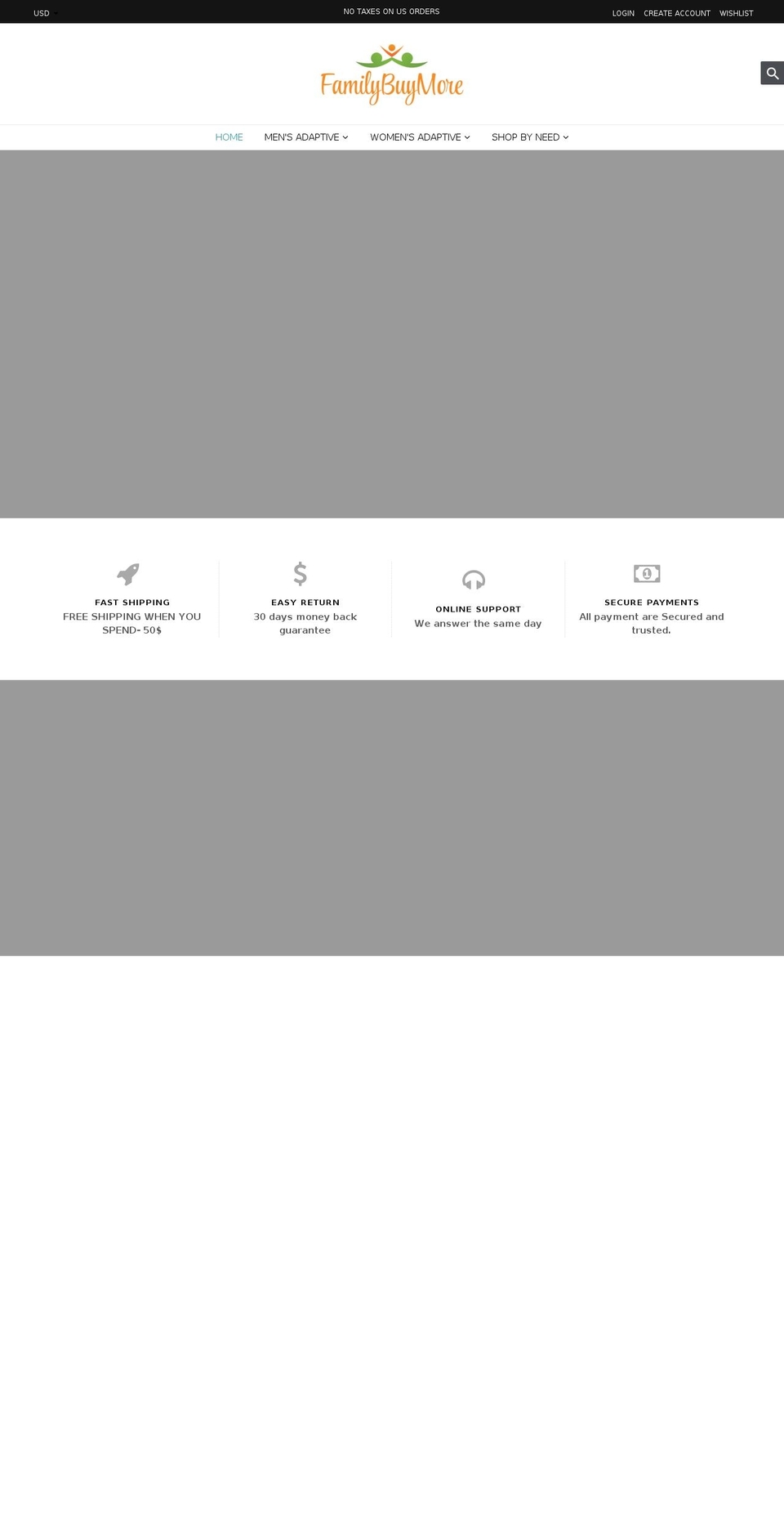 Copy of belle-demo-full-width Shopify theme site example familybuymore.com