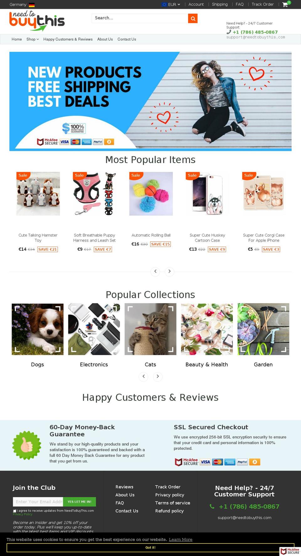 familydoglovers.com — Shopify storefront screenshot