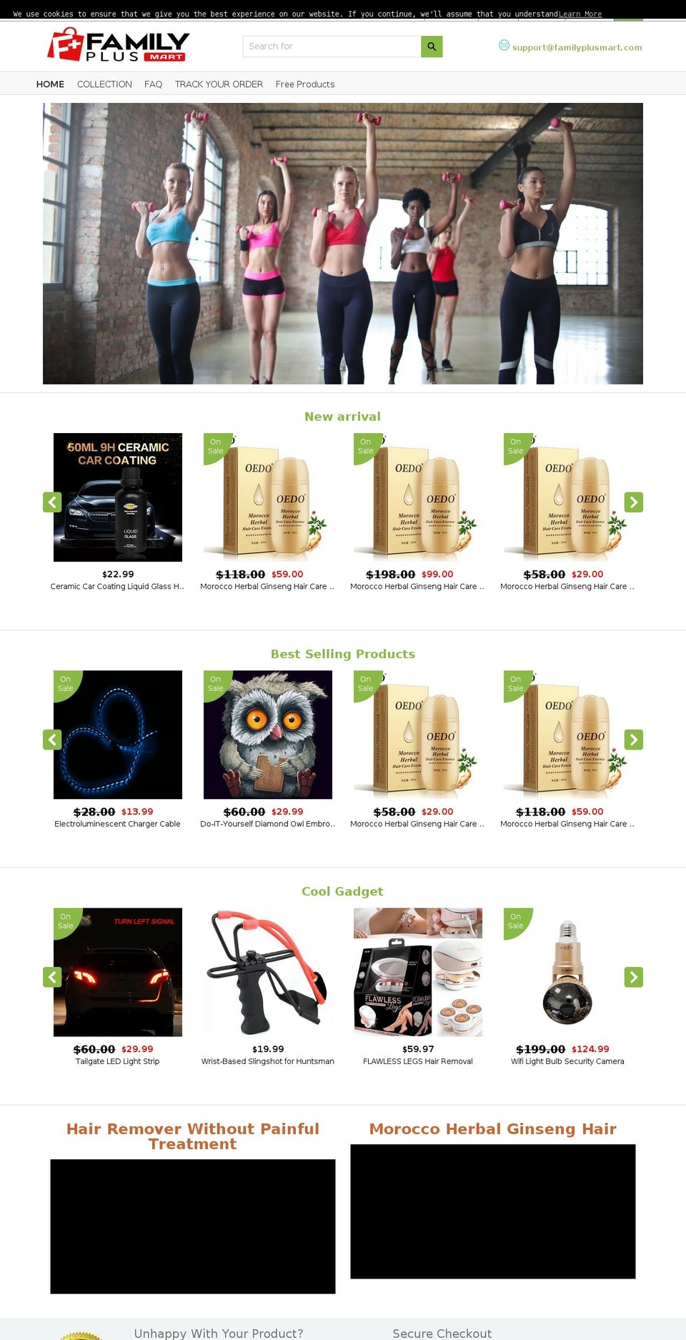familyplusmart.com — Shopify storefront screenshot