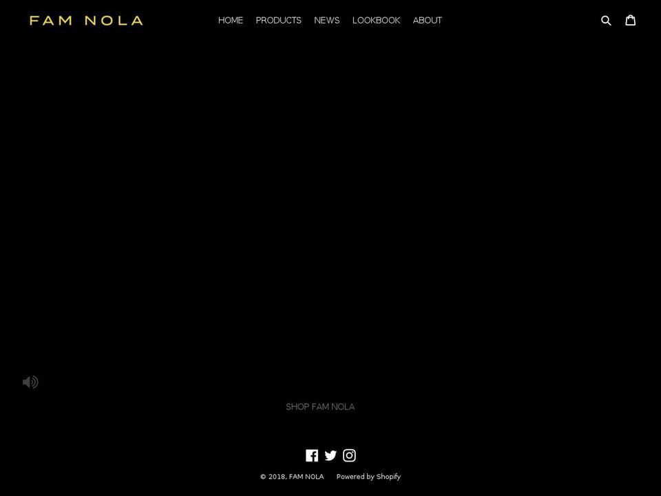 famnola.com — Shopify storefront screenshot