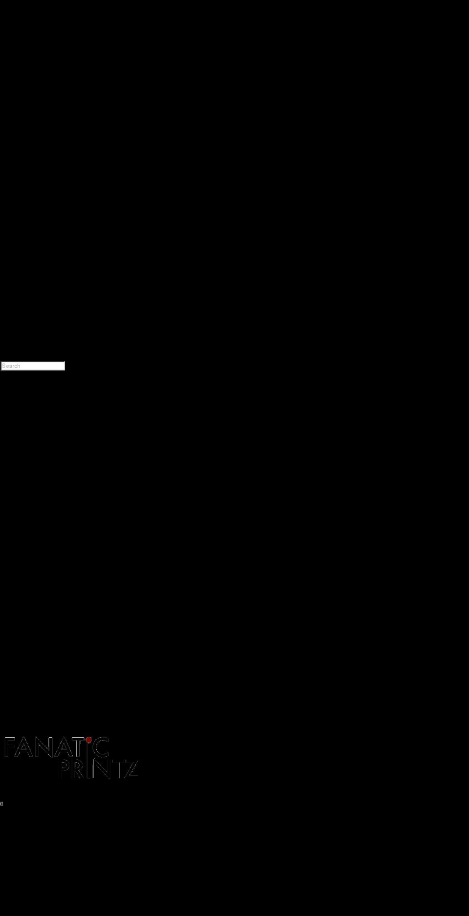 fanaticprintz.com shopify website screenshot