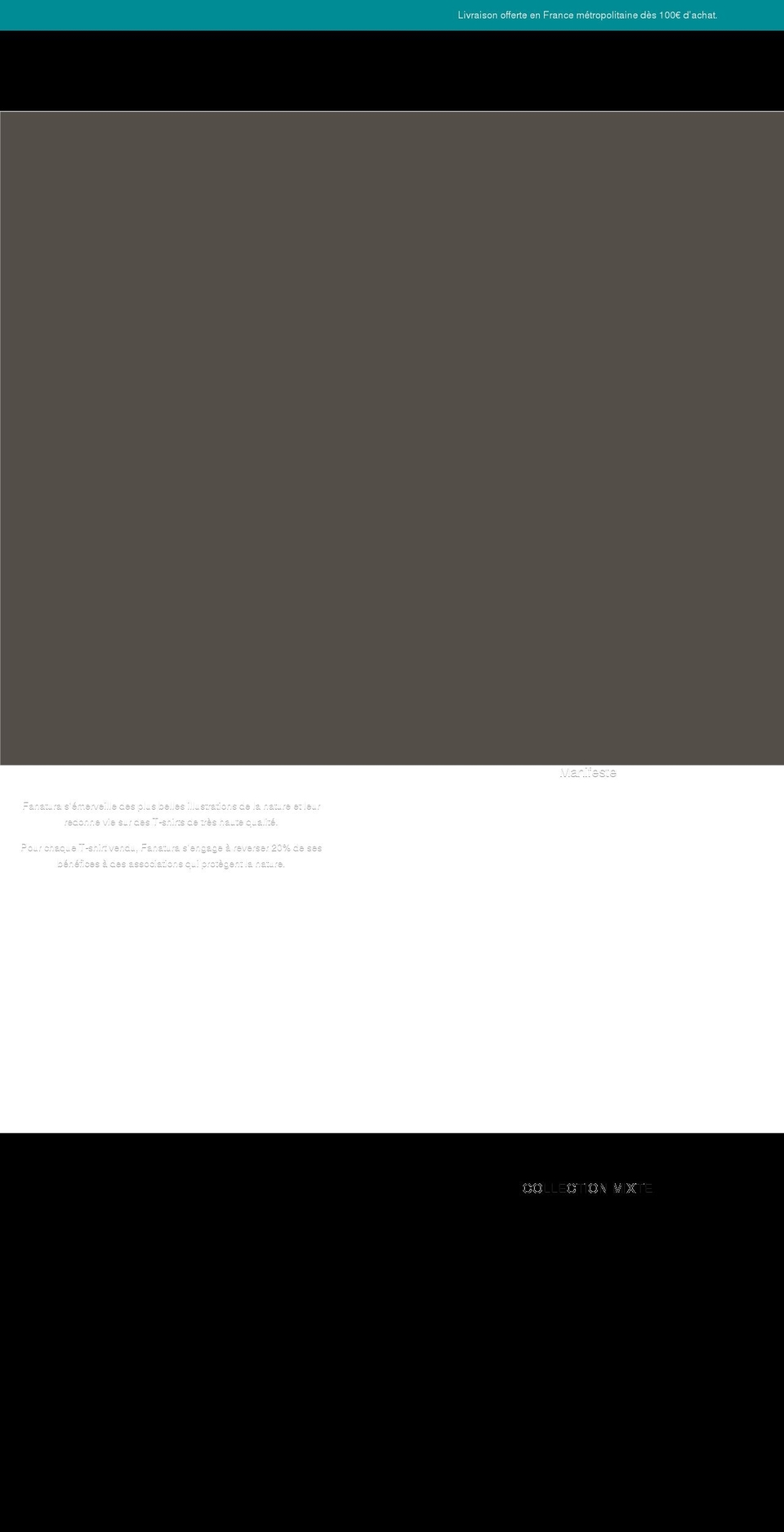 fanatura.com shopify website screenshot