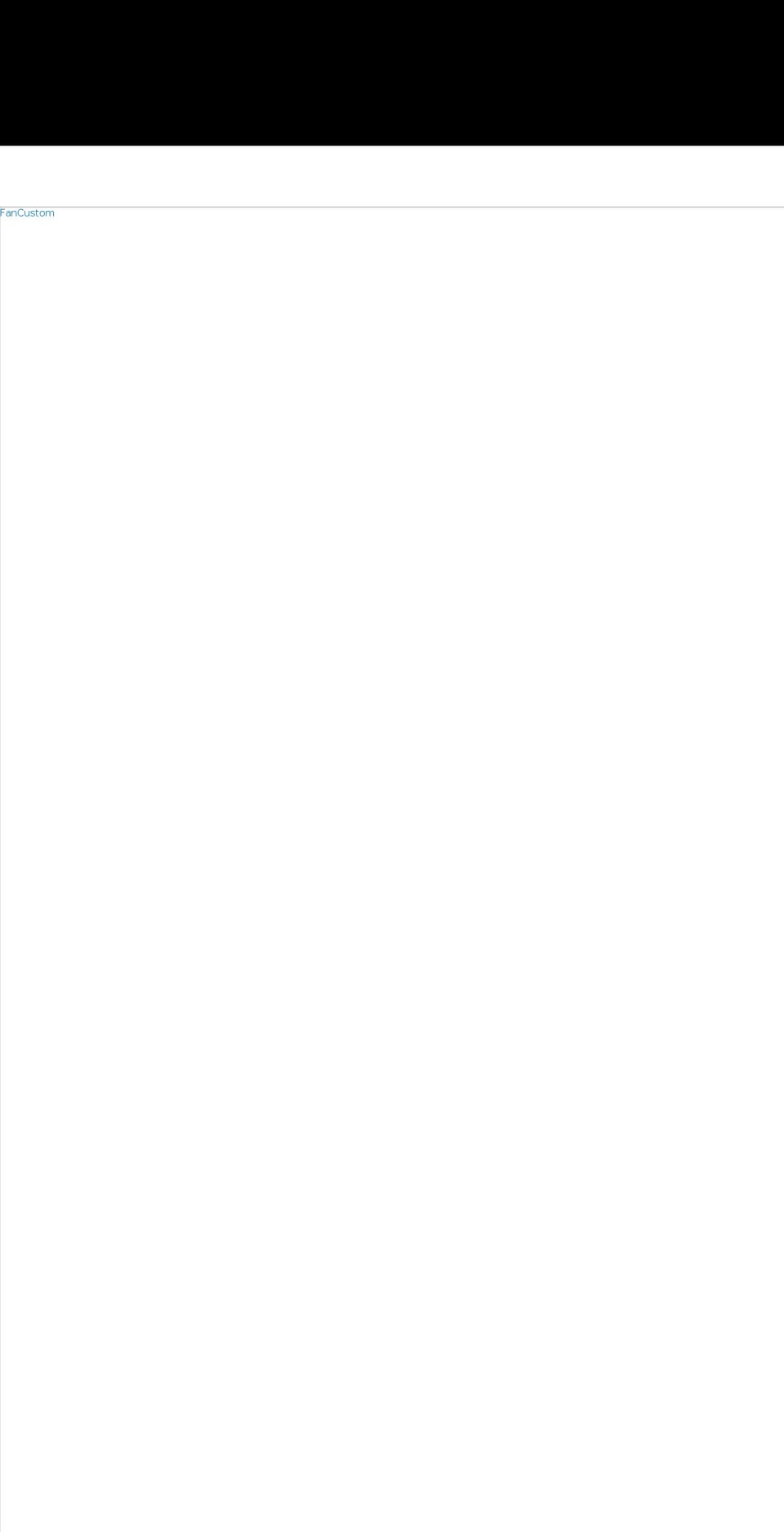 fancustom.com shopify website screenshot
