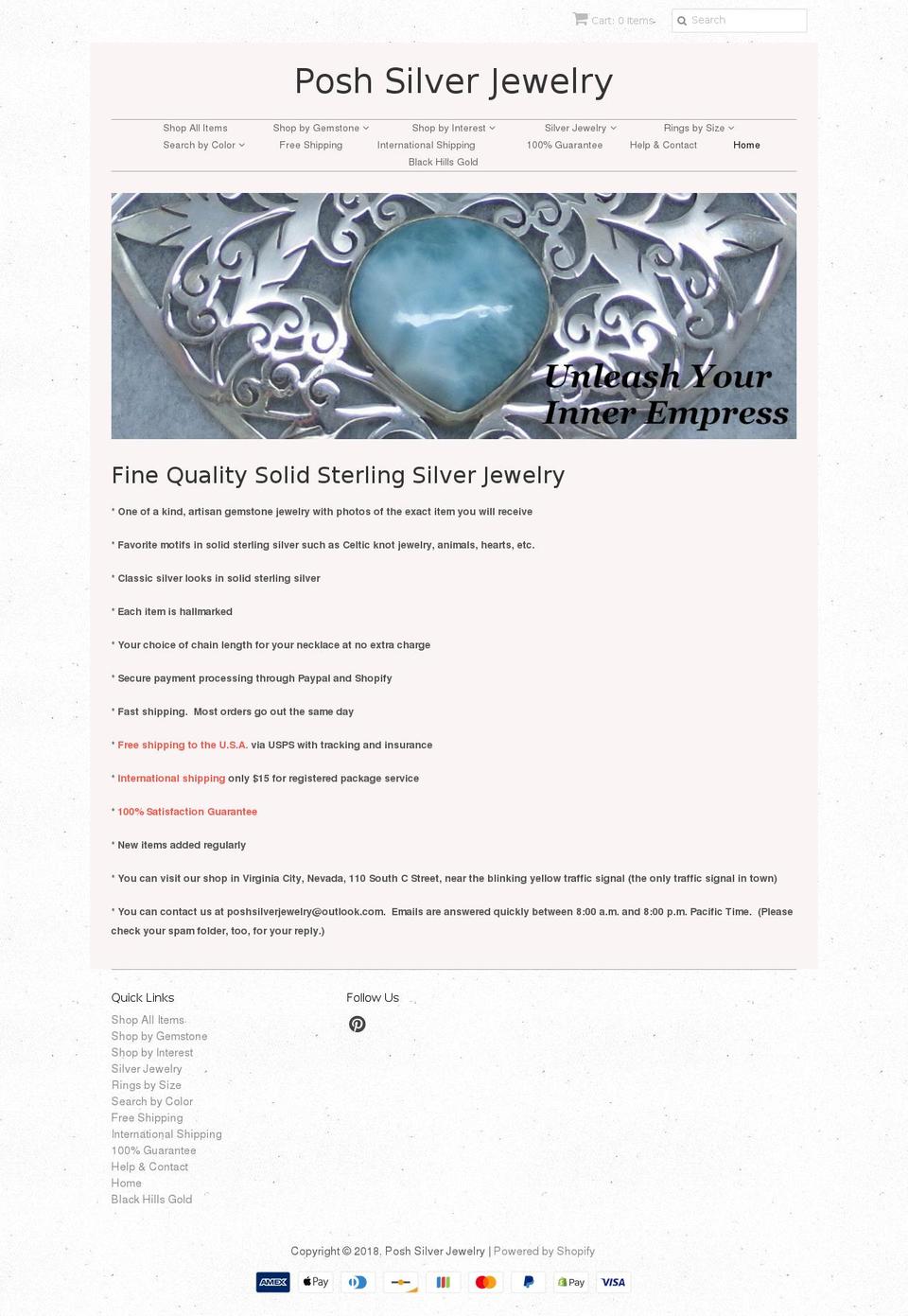 fancy-dancyjewelry.com — Shopify storefront screenshot