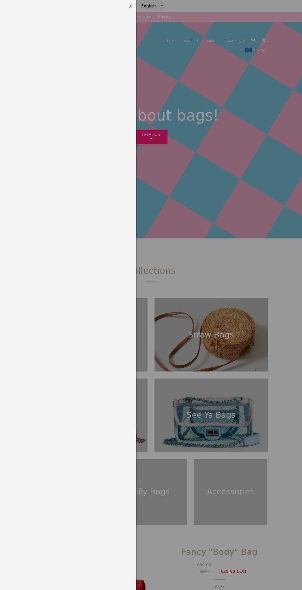 fancyjelly.com — Shopify storefront screenshot