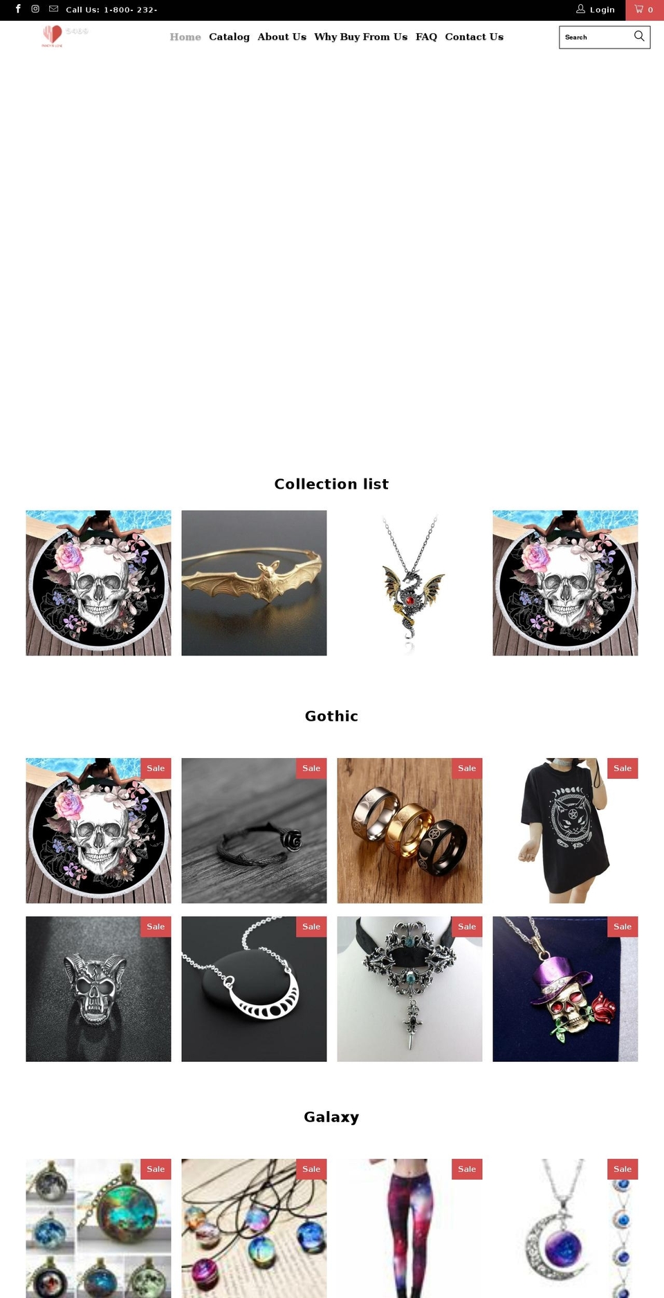 fancynlove.com — Shopify storefront screenshot