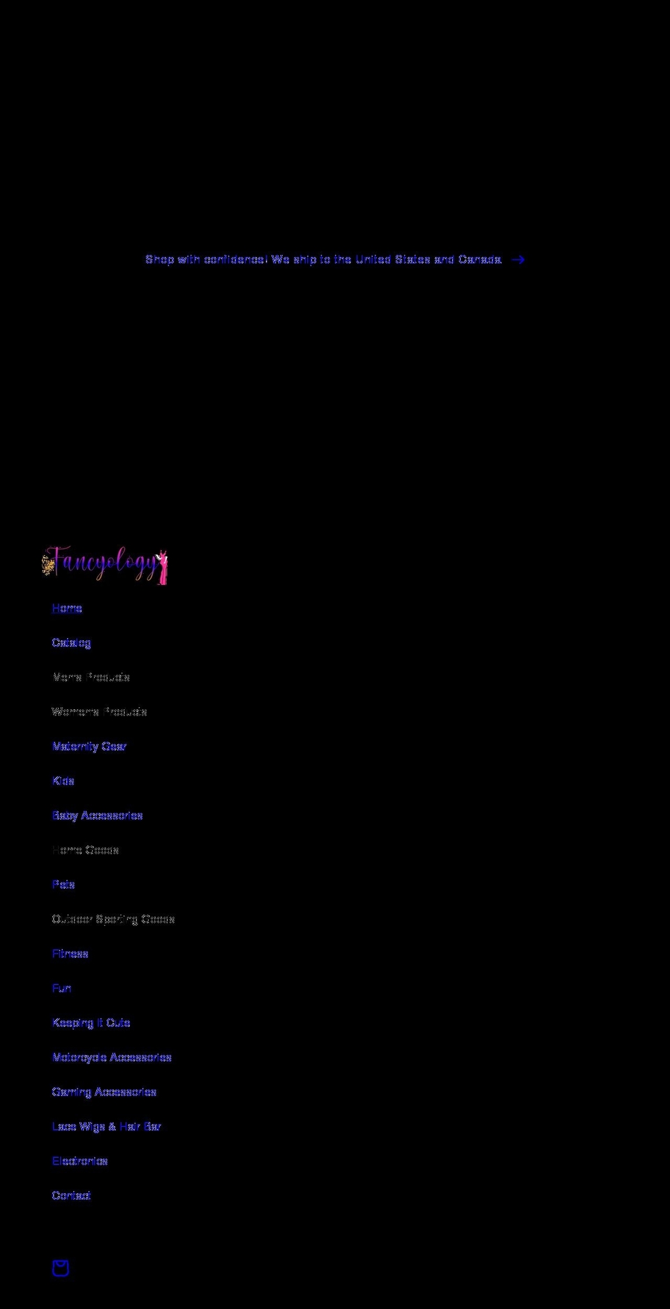 fancyology.com shopify website screenshot