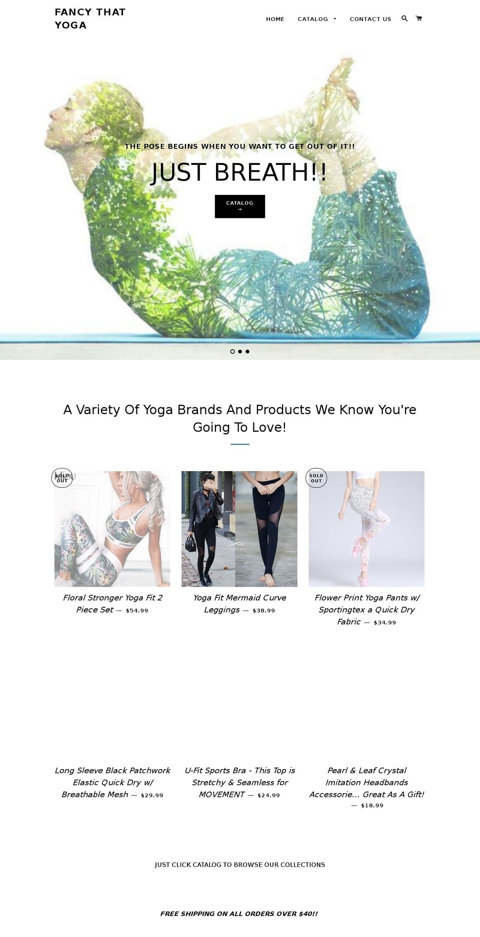 fancythatproduts.com — Shopify storefront screenshot