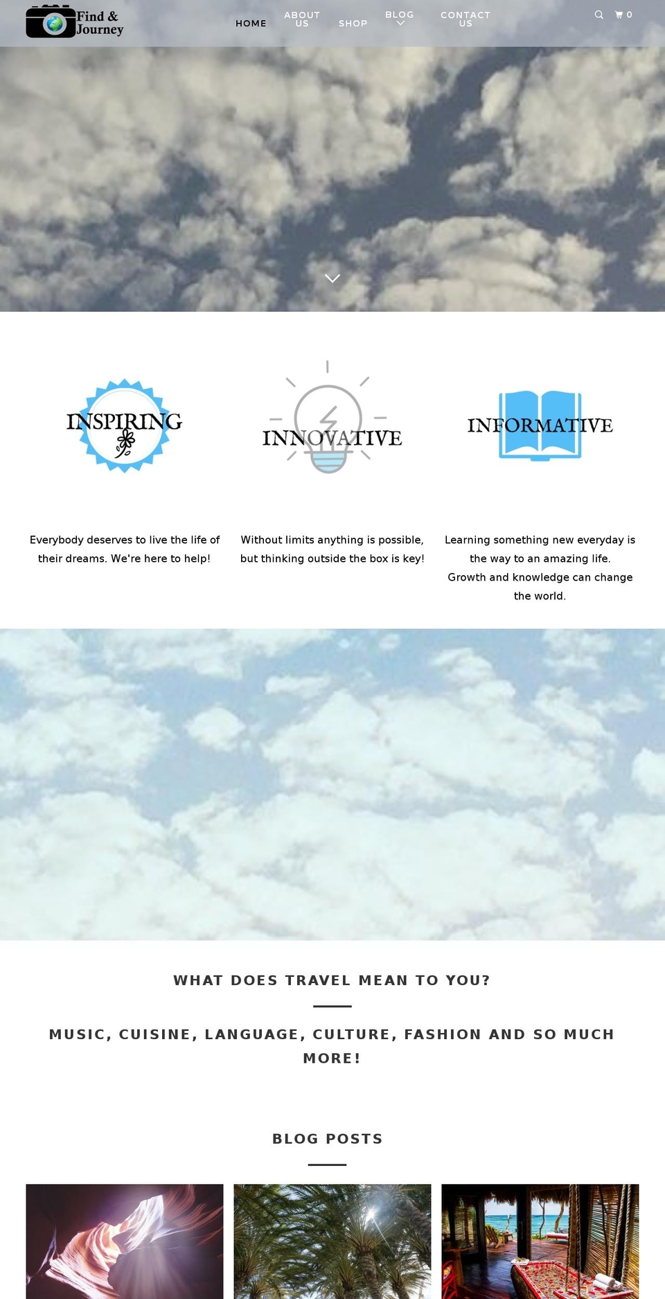 fandjbrand.com — Shopify storefront screenshot
