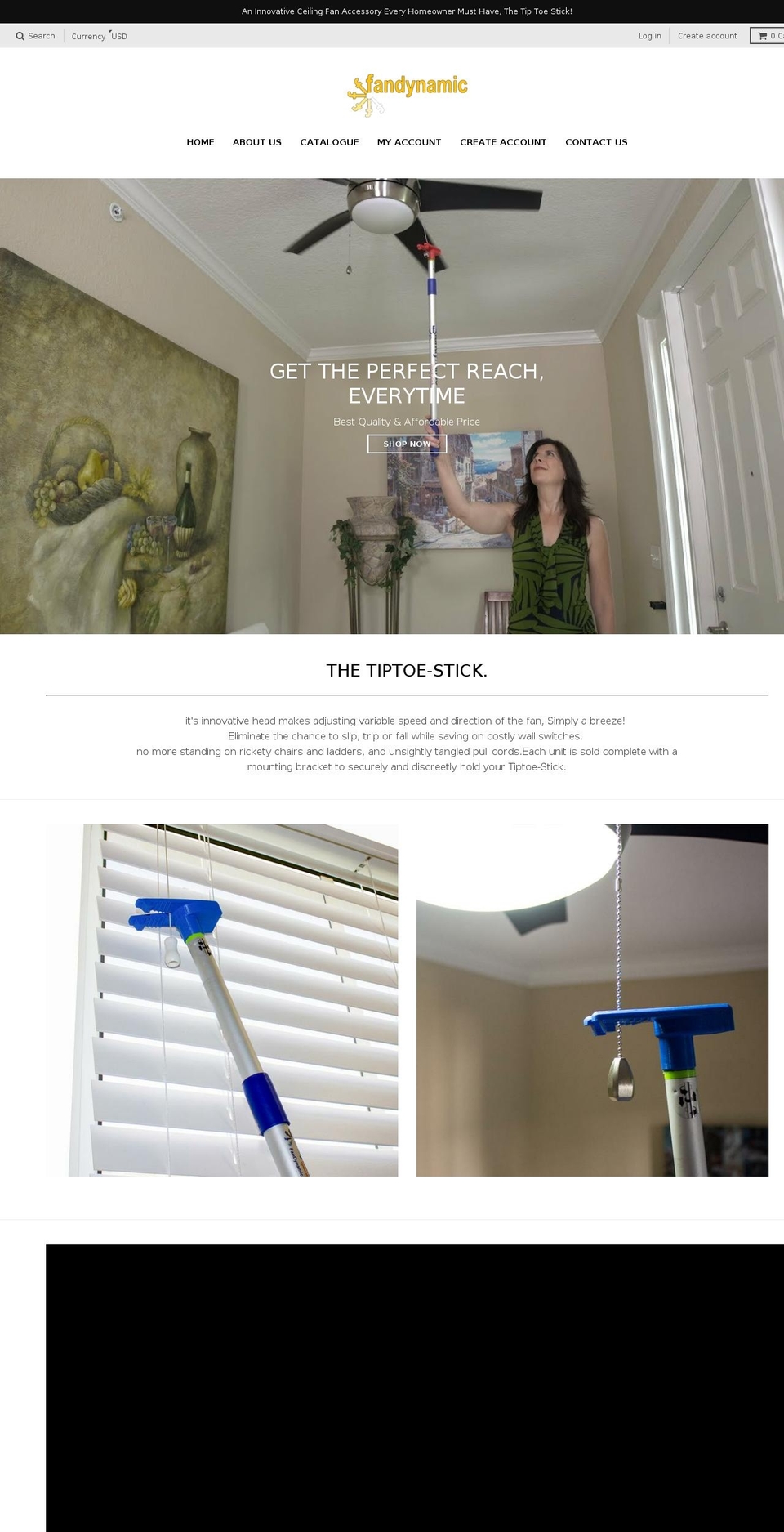 fandynamic.com shopify website screenshot