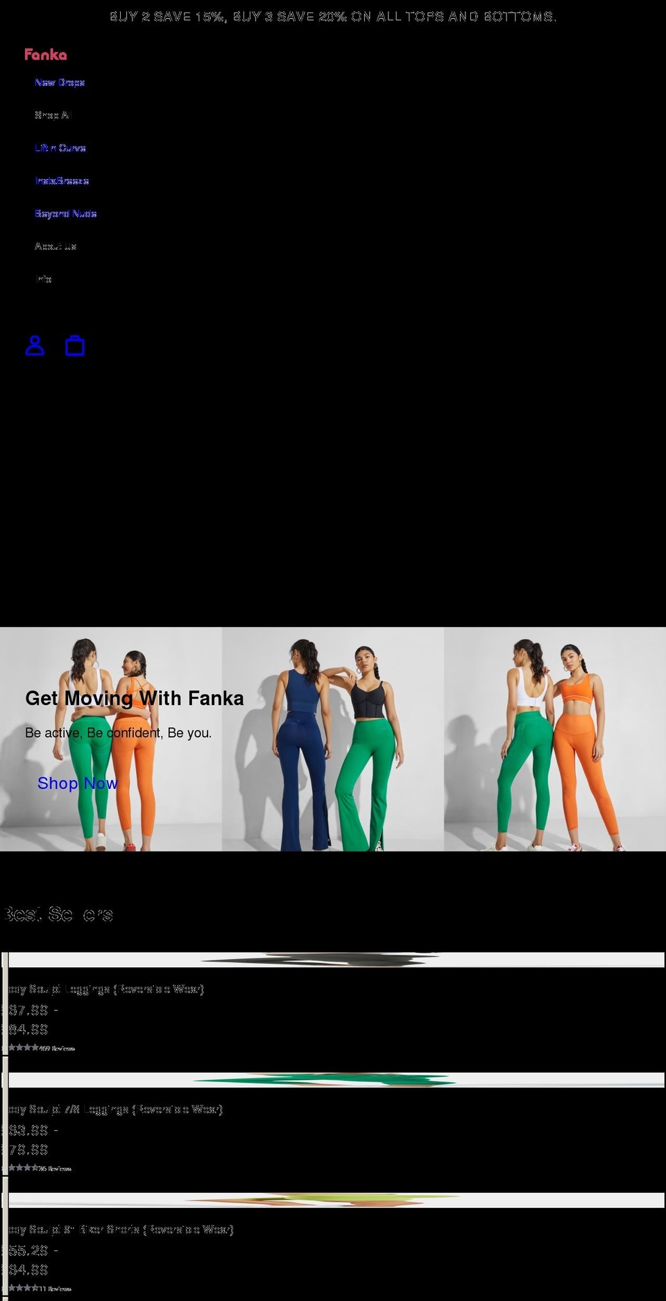 fanka.com shopify website screenshot