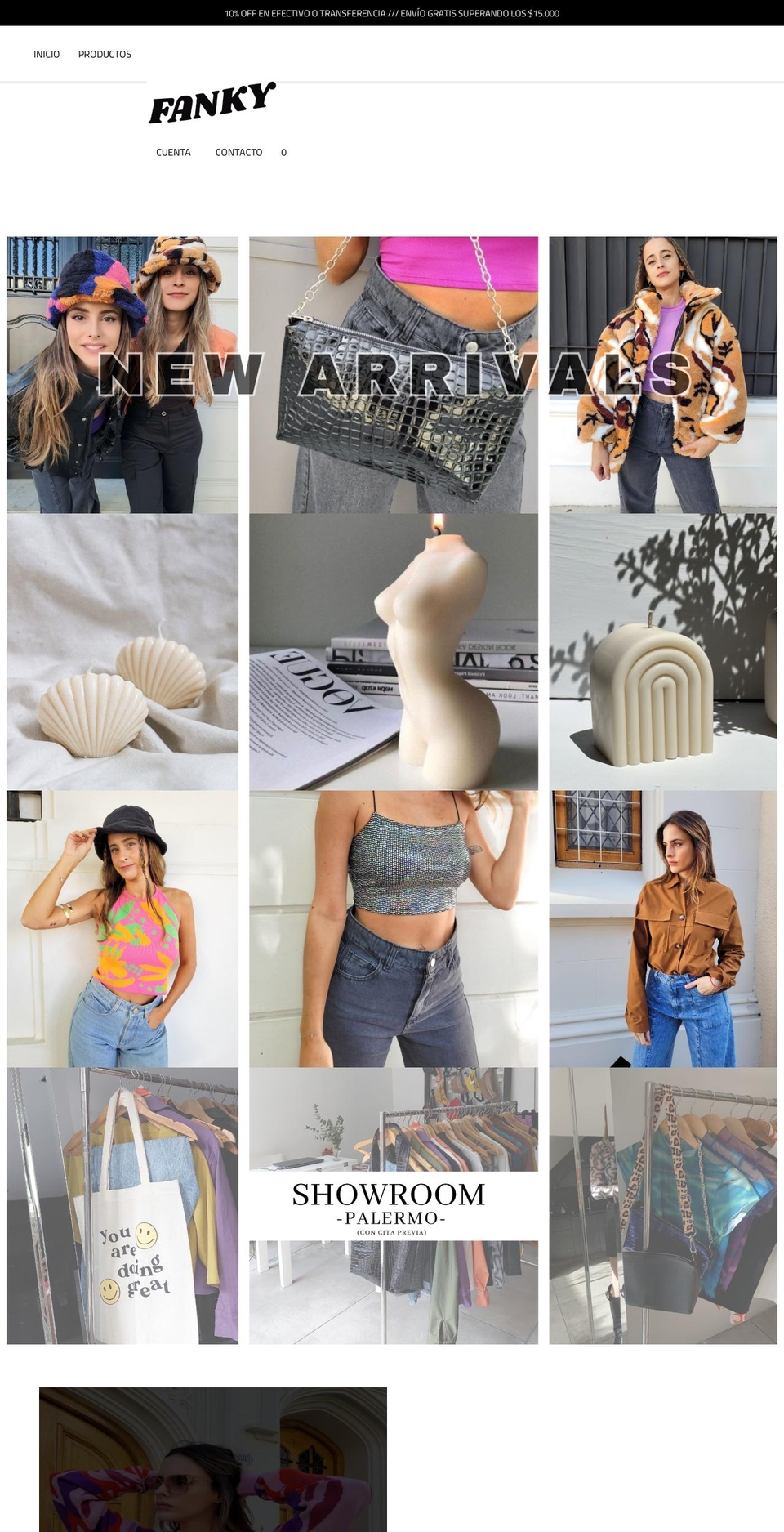 fankystore.com — Shopify storefront screenshot