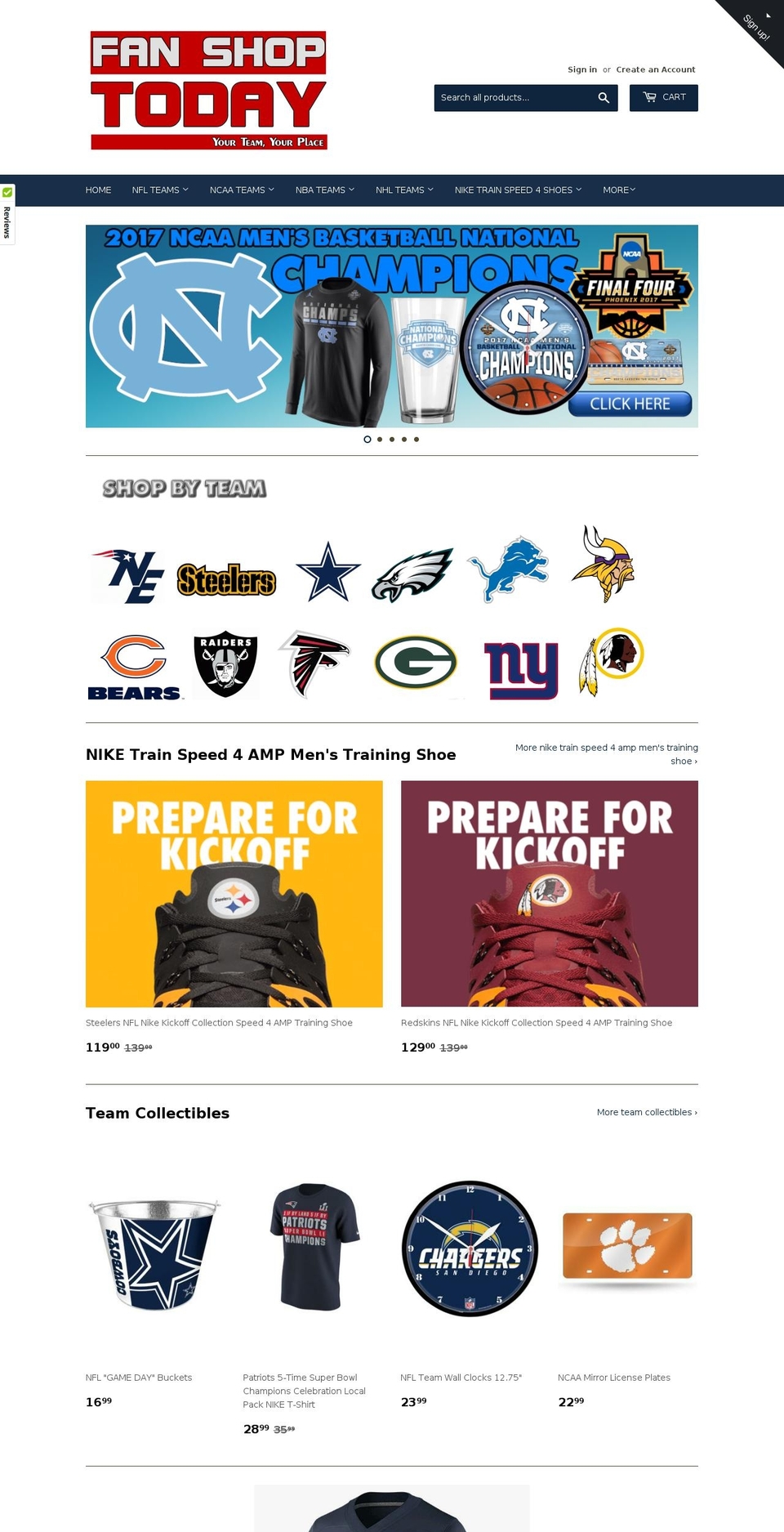 fanshoptoday.com shopify website screenshot