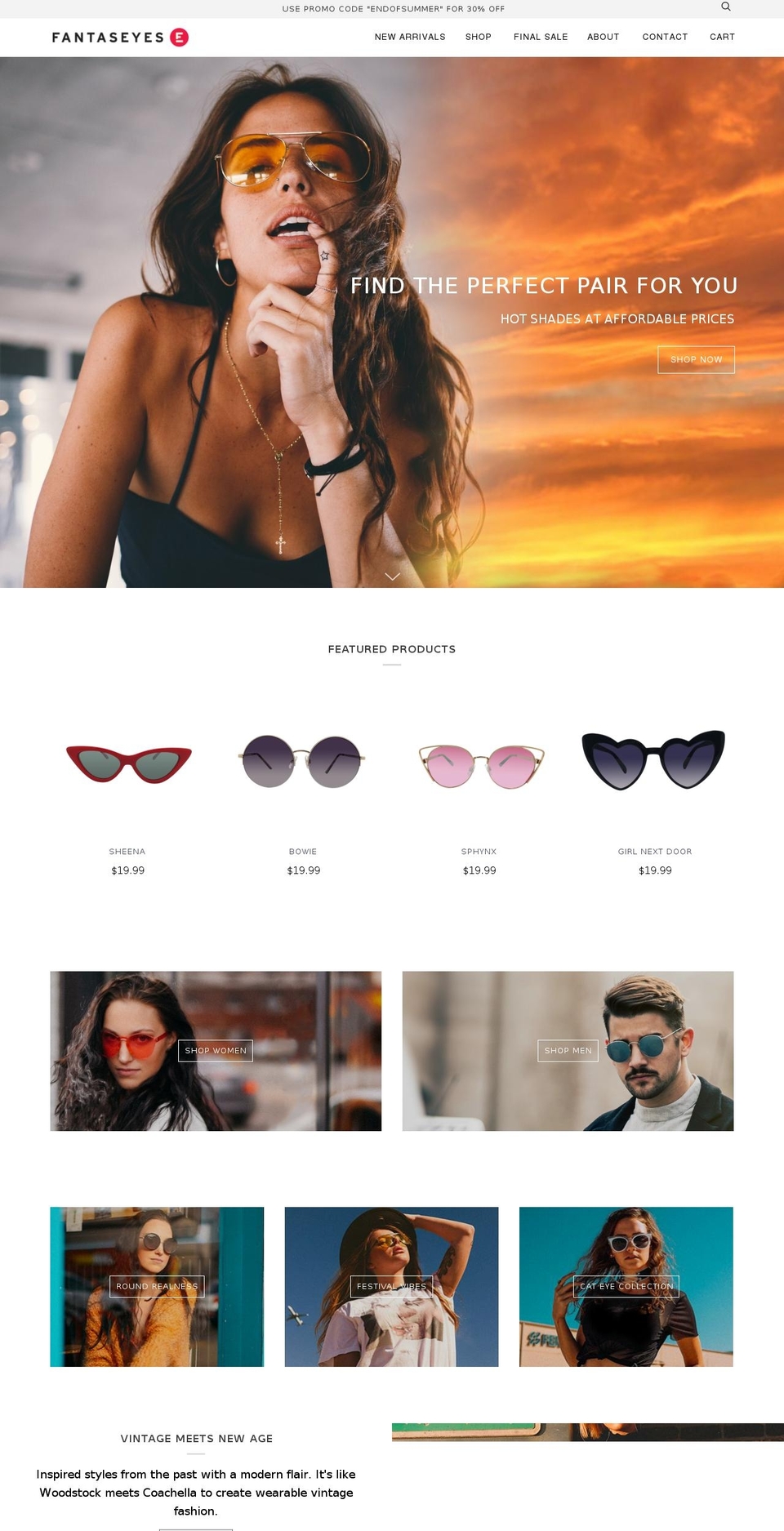 Copy of Pipeline Shopify theme site example fantas-eyes.com