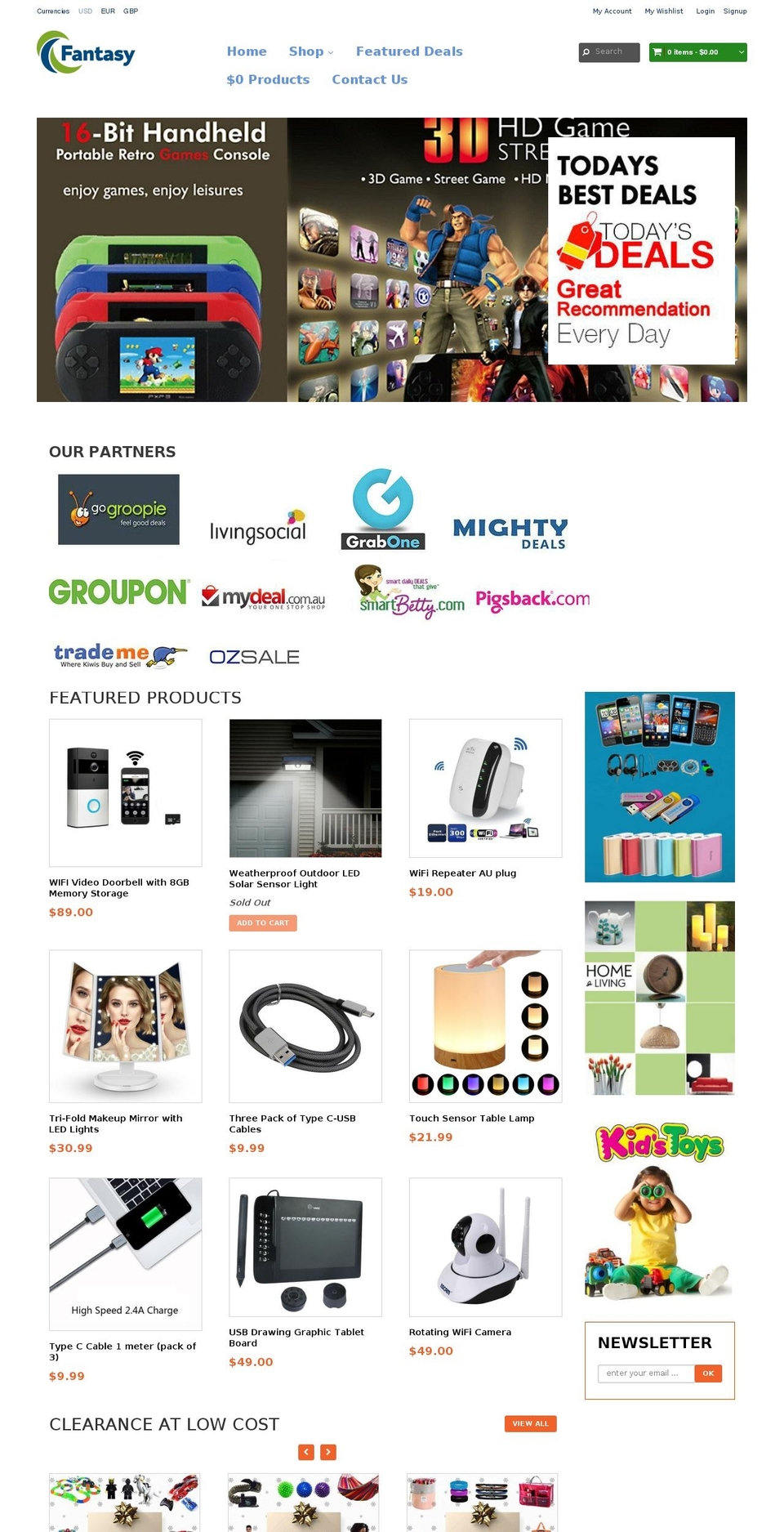 homedecor-r13 Shopify theme site example fantasysupply.com
