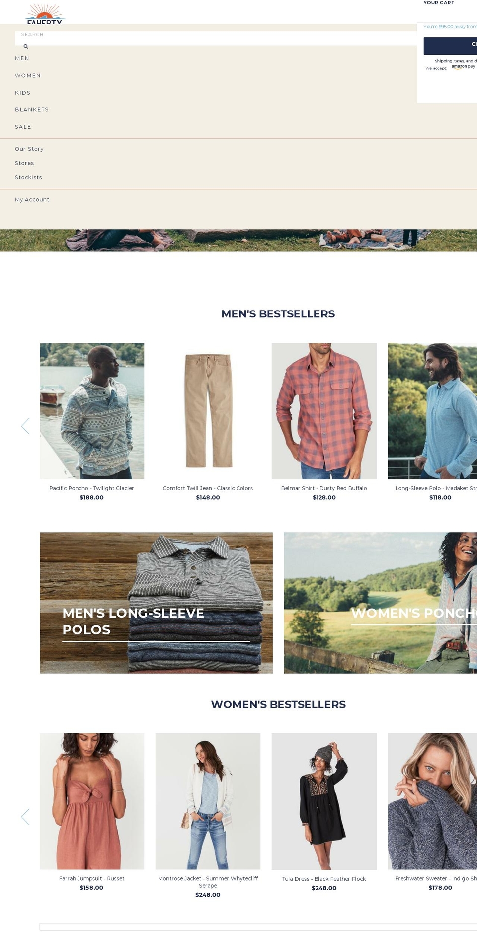 Production | BVA Shopify theme site example faradybrand.com