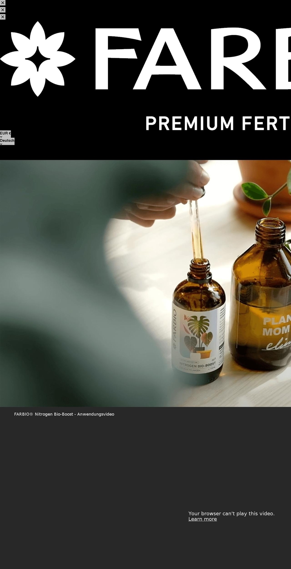 farbio.com shopify website screenshot