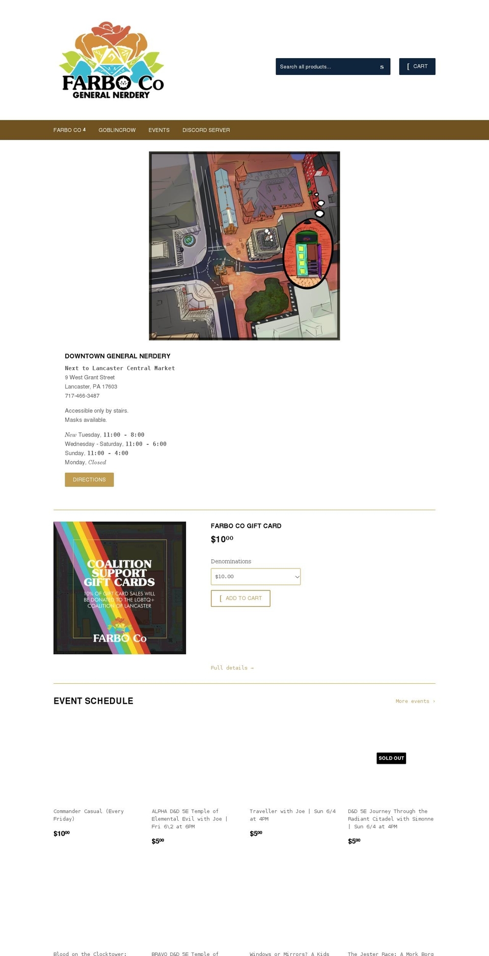 farboco.com — Shopify storefront screenshot
