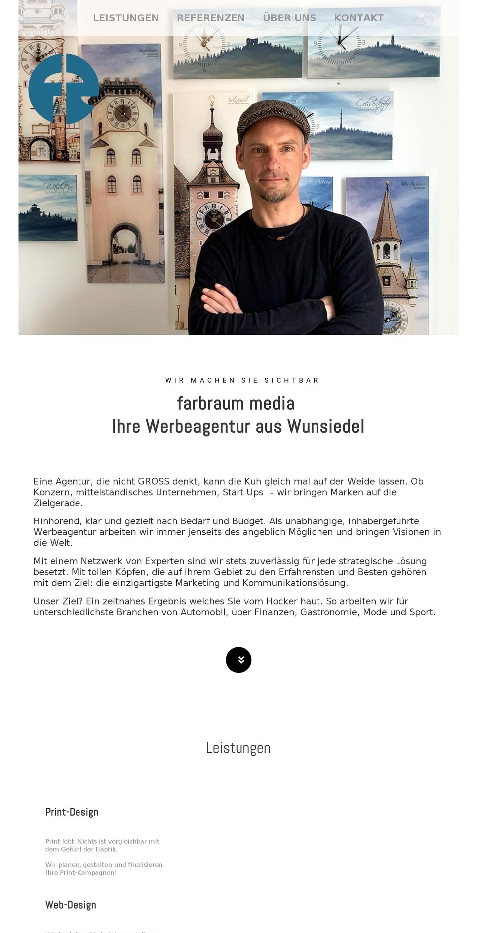 farbraum-media.de shopify website screenshot