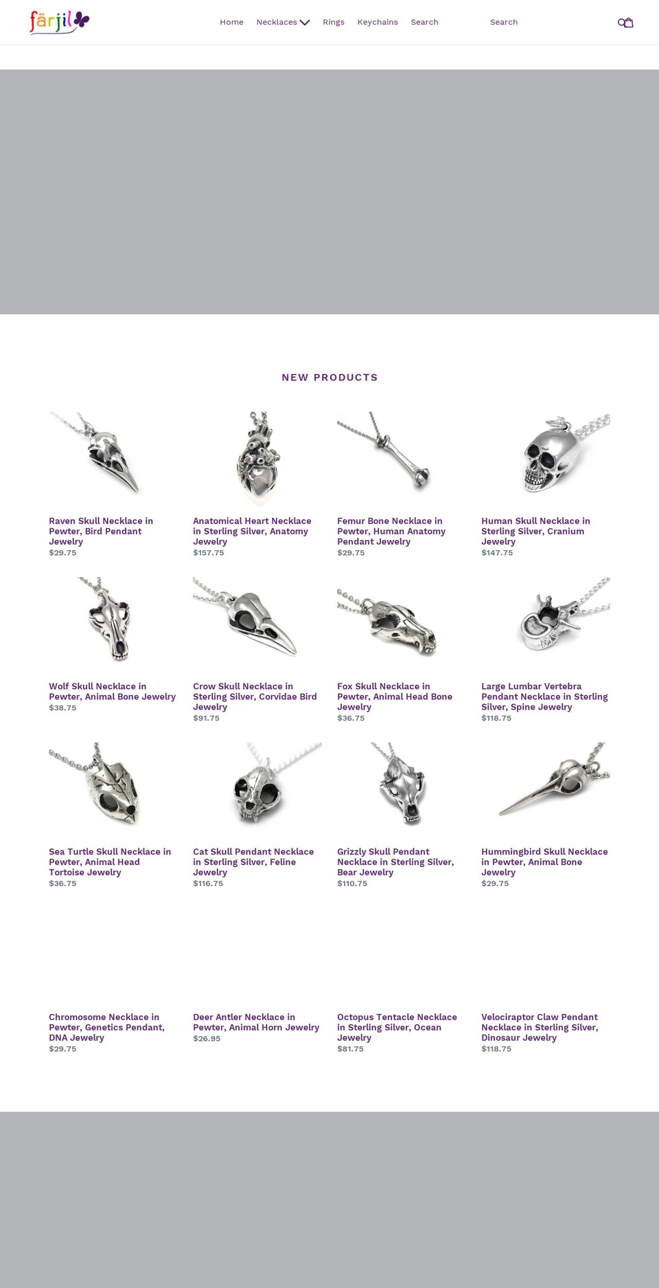 farjil.com shopify website screenshot